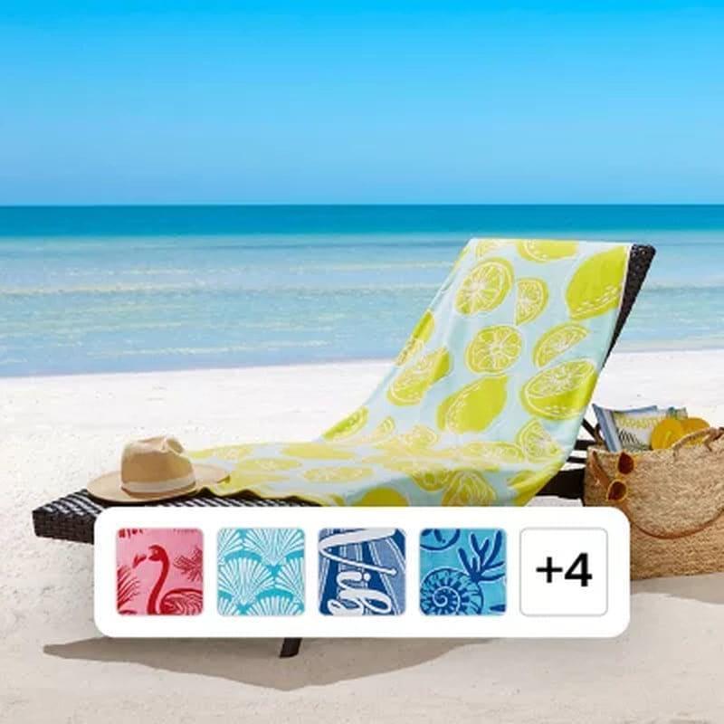 Member's Mark Set of 2 Oversized Beach Towels, 40" X 72", Assorted Designs - Image 19