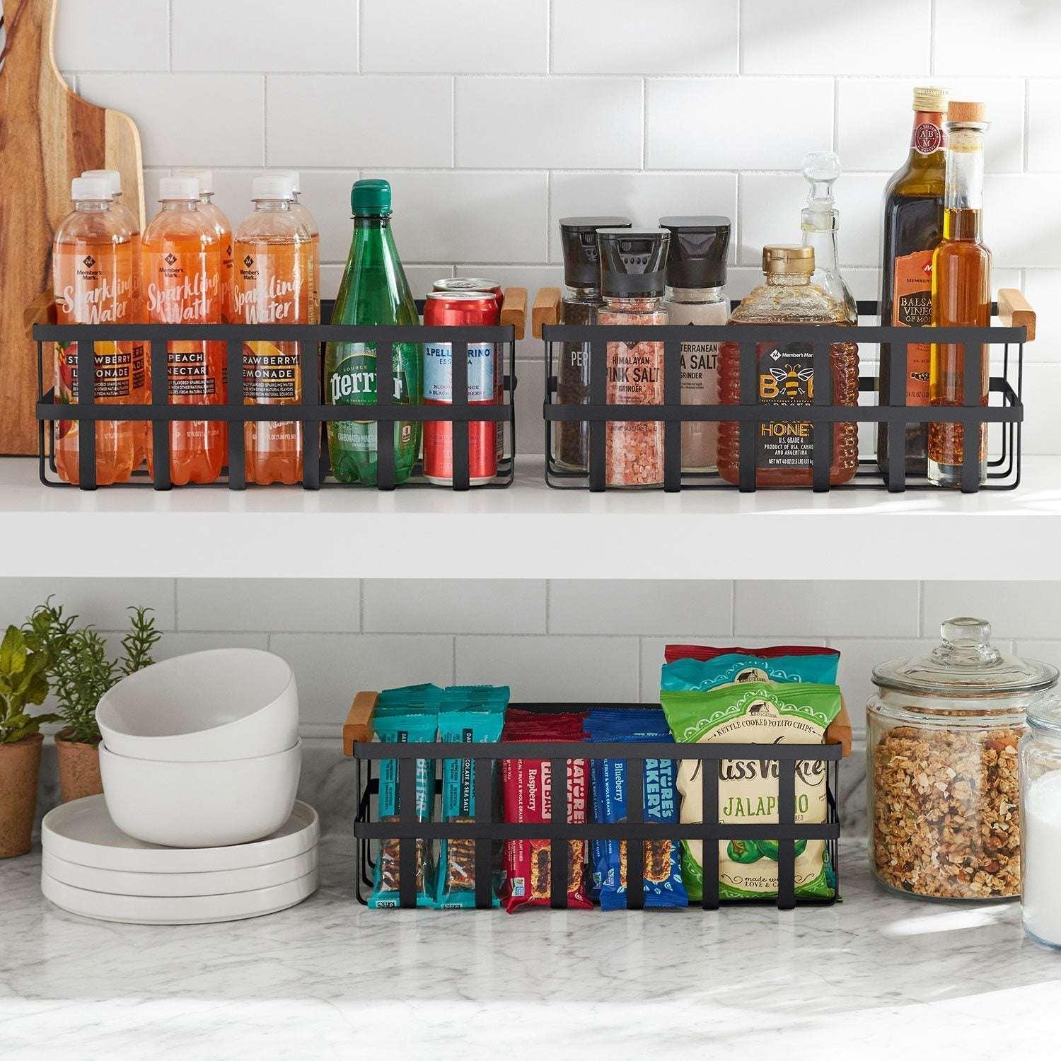 Member's Mark Set of 3 Wire Pantry Bin - Image 10
