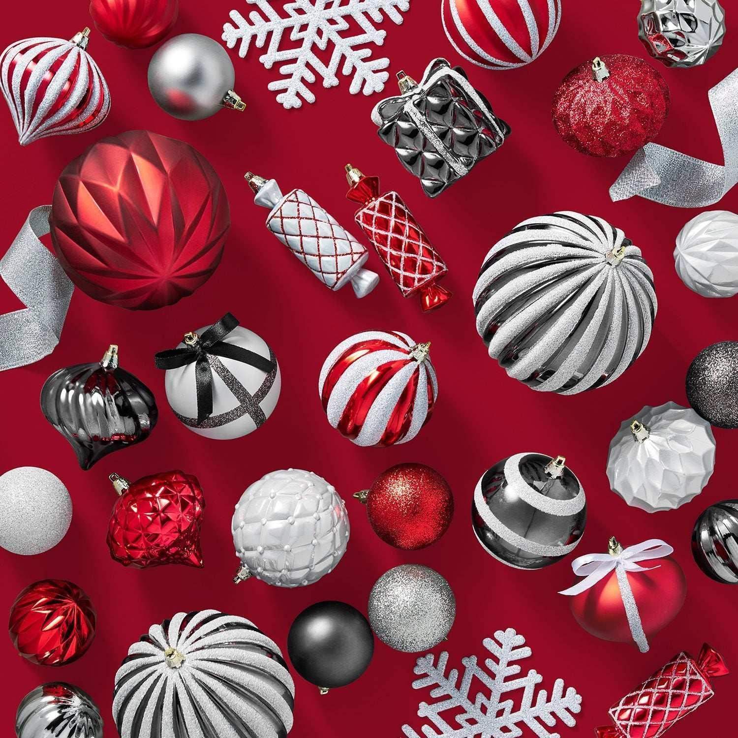 Member's Mark Shatterproof Ornament Collection, 76 pcs. - Image 8