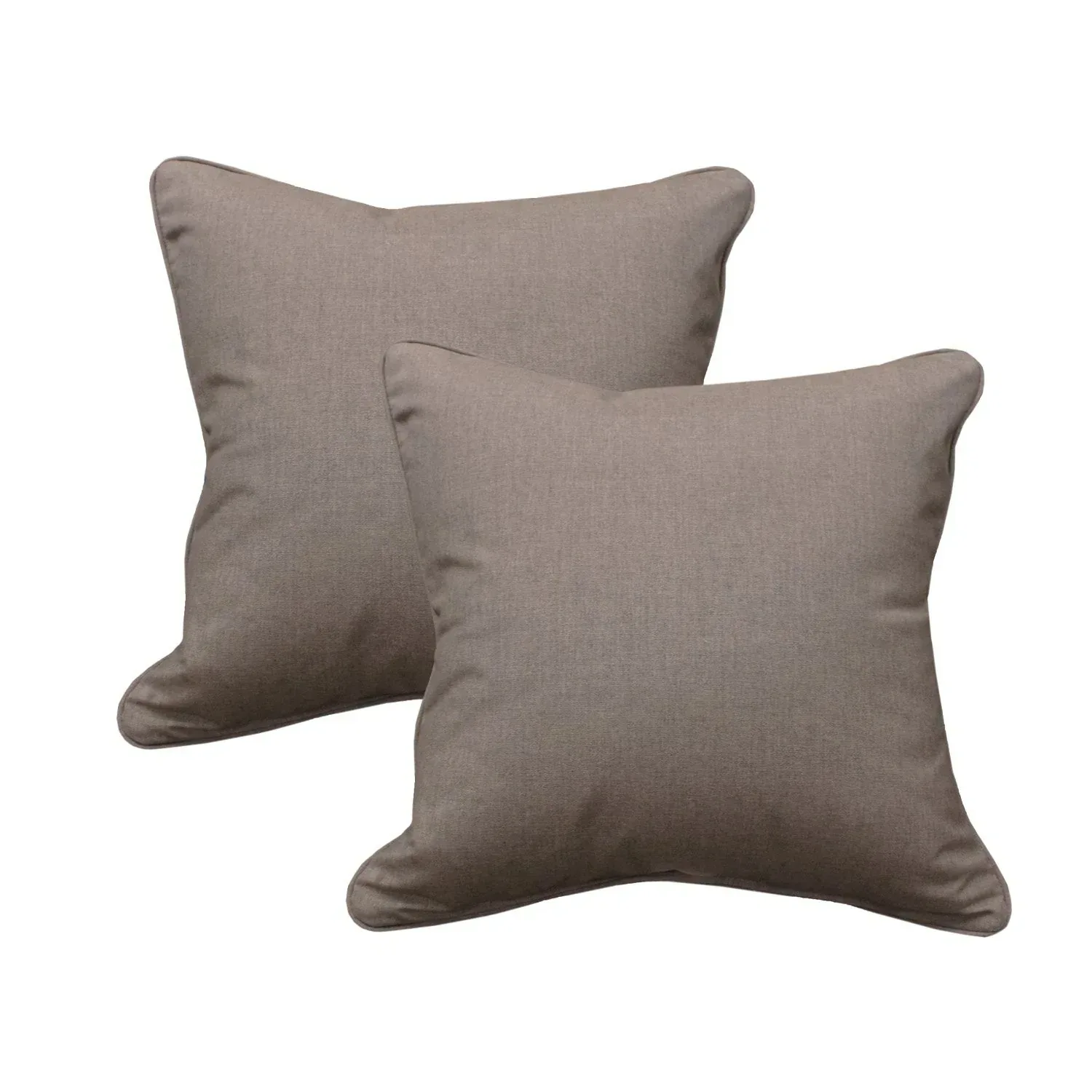 Member's Mark Solid Accent Pillows with Sunbrella Fabric, Set of 2