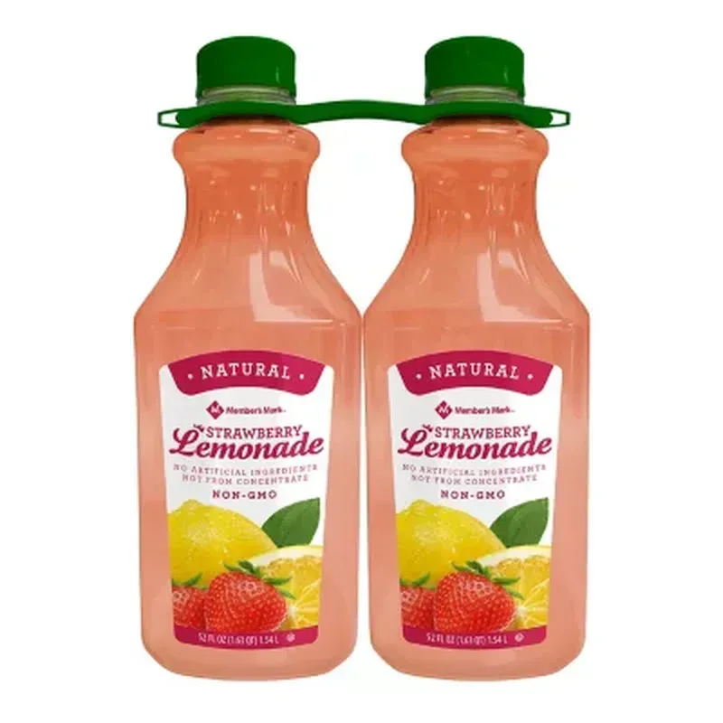 Member'S Mark Strawberry Lemonade (52 Fl. Oz., 2 Pk.)