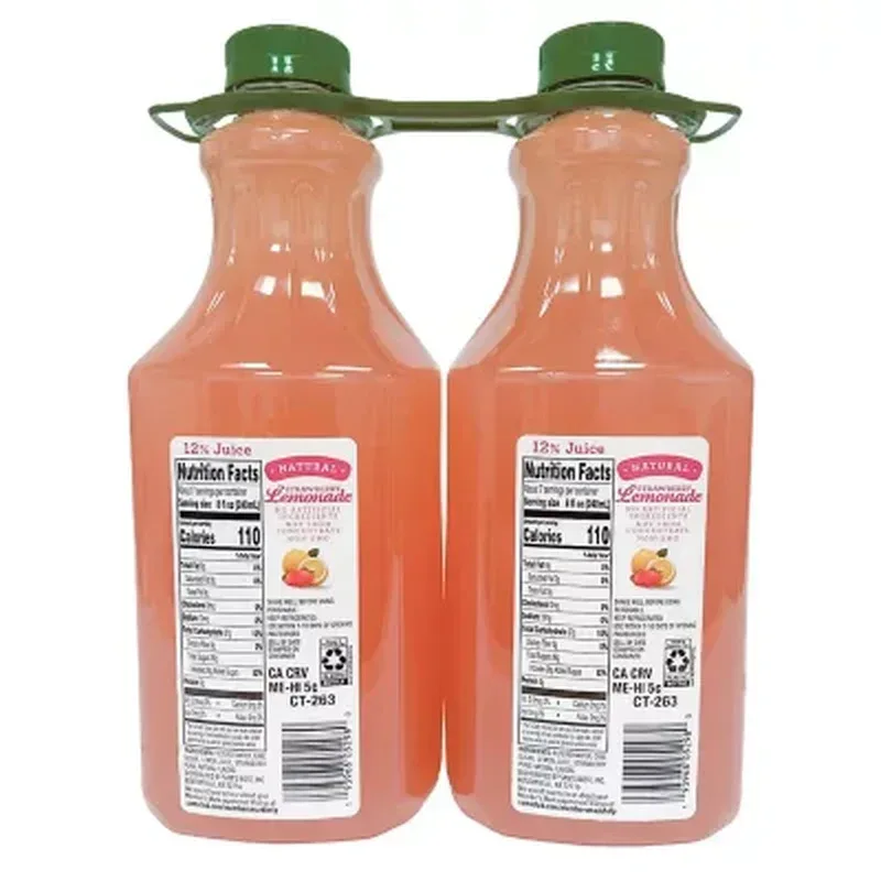 Member'S Mark Strawberry Lemonade (52 Fl. Oz., 2 Pk.) - Image 3