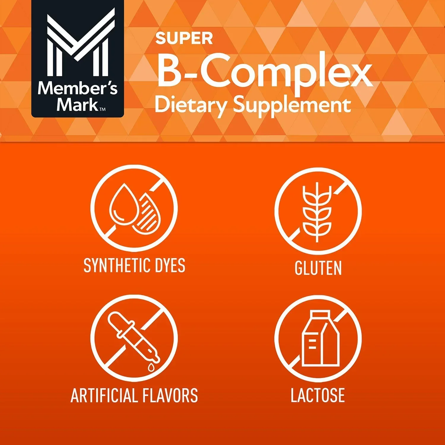 Member's Mark Super B-Complex Tablets, 300 ct. - Image 6