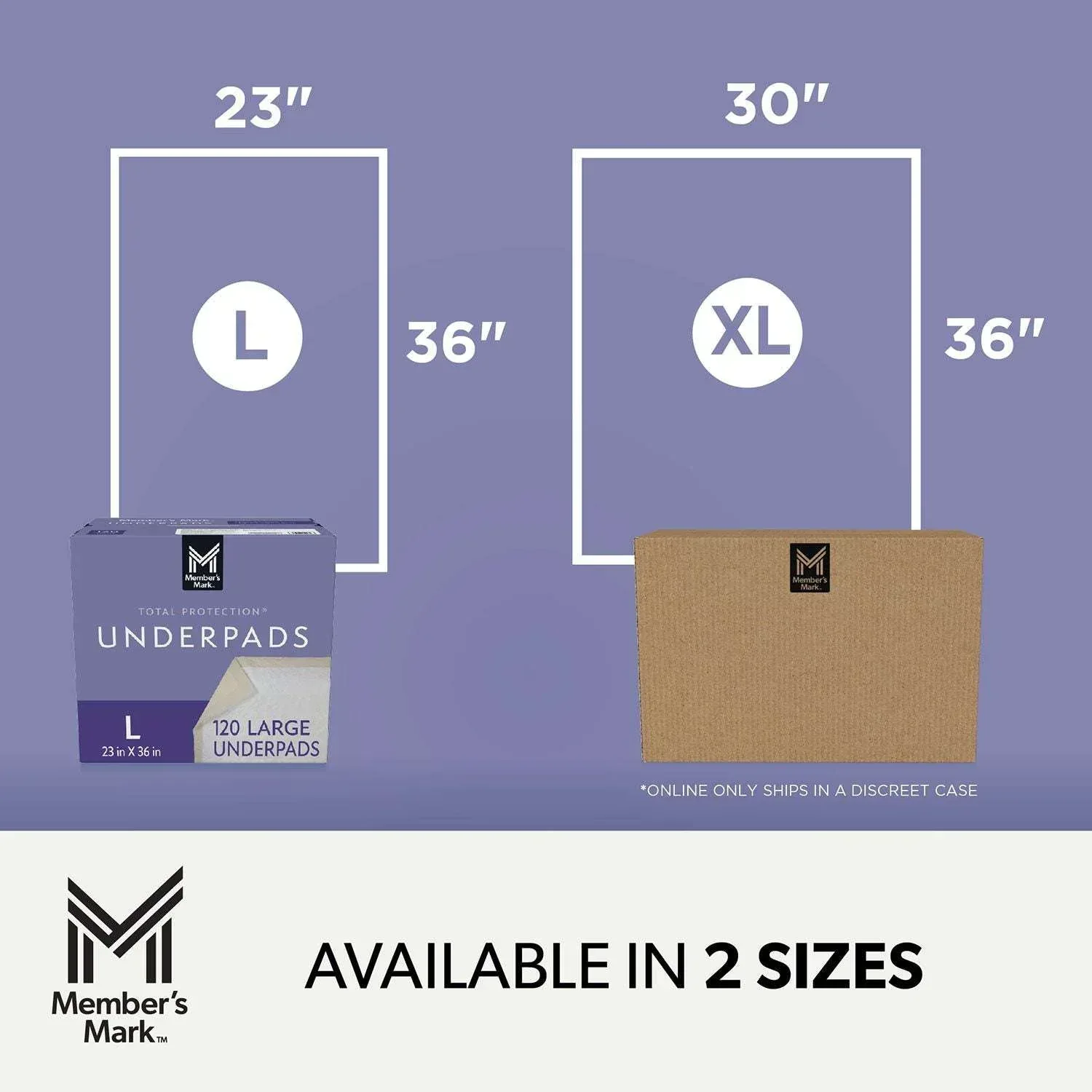 Member's Mark Total Protection Underpads, Large, 120 ct. - Image 5