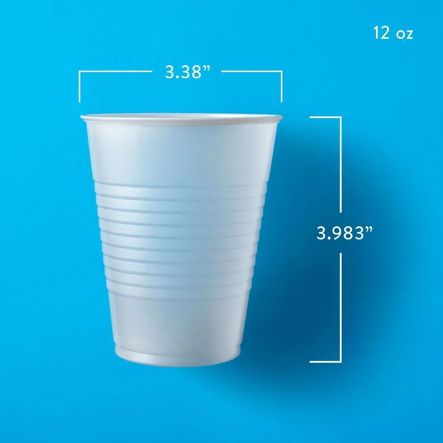 Member's Mark Translucent Plastic Cups 12 oz., 300 ct. - Image 2