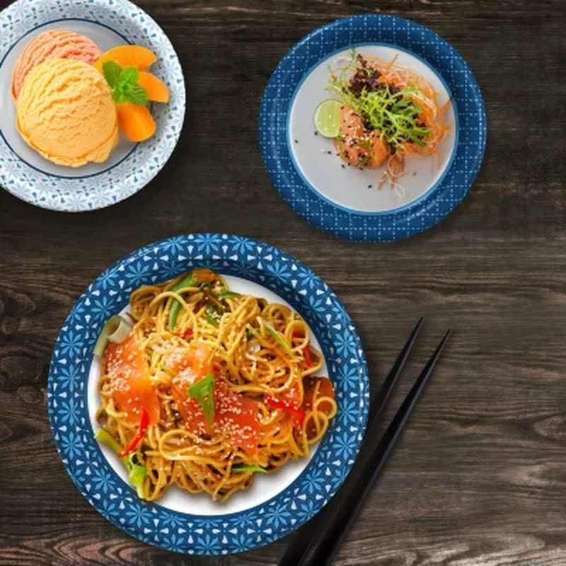 Brands For Less USA Ultra Dinner Paper Plates 10 Inch - 204 Count - Image 5