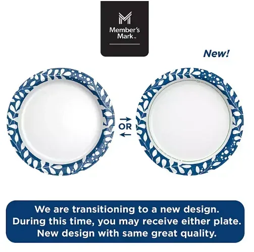 Member's Mark Ultra Lunch Paper Plates, 8.5", 300 ct. - Image 2