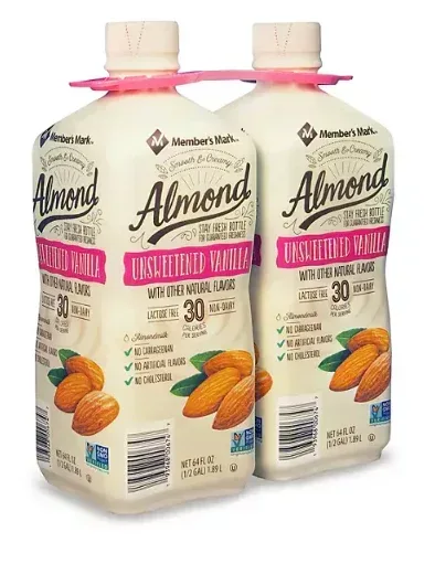 Member's Mark Unsweetened Vanilla Almond Milk (2 pk.) - Image 3