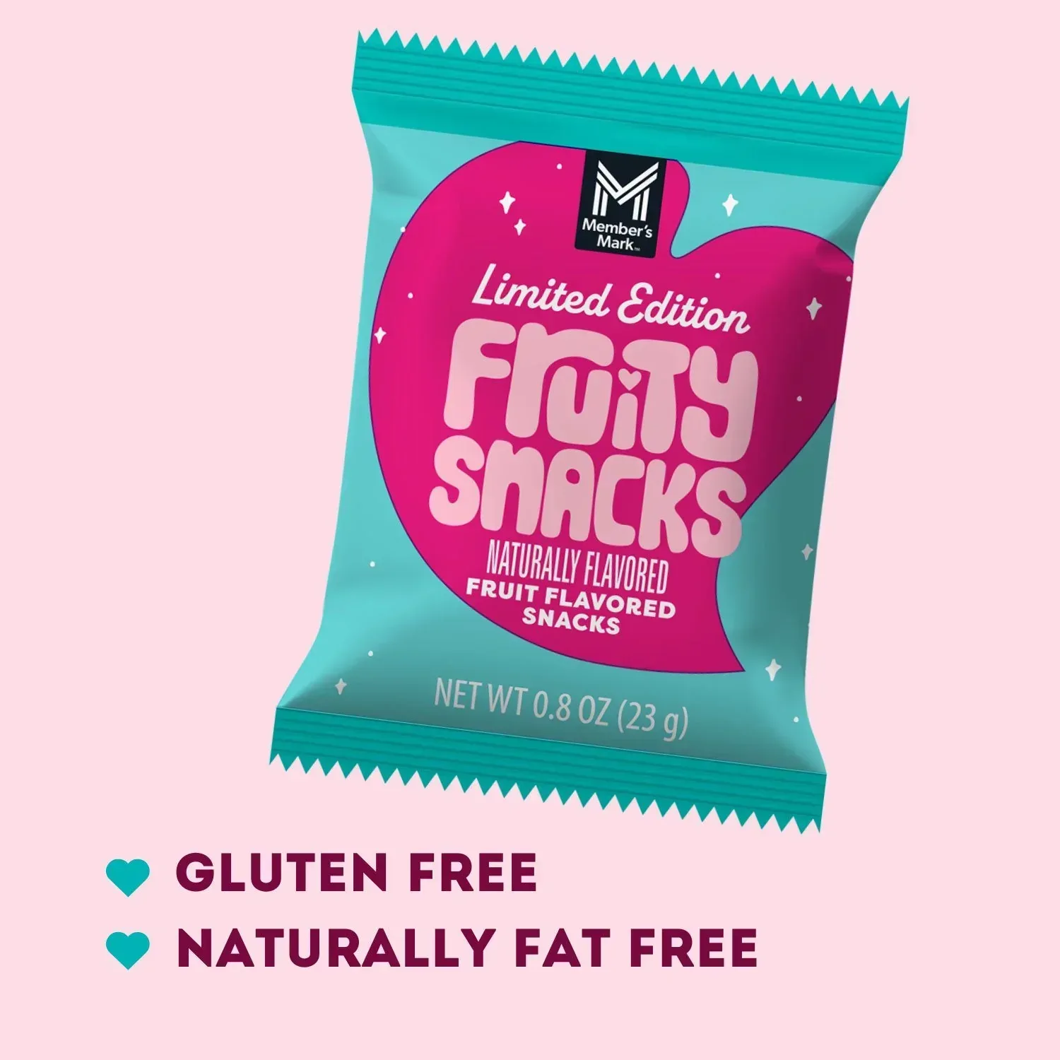 Member's Mark Valentine's Day Fruity Snacks 0.8 oz., 100 pk. - Image 5