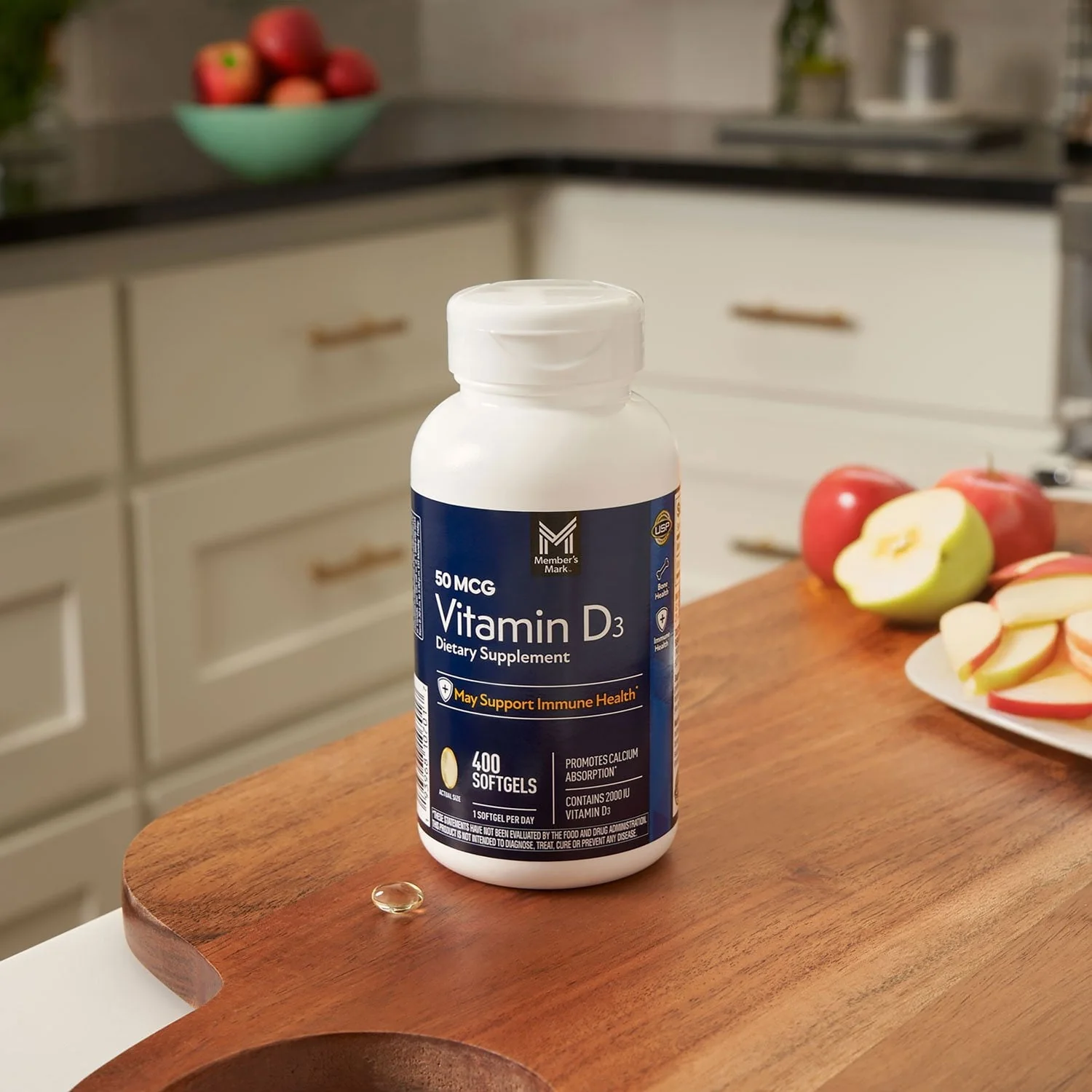Member's Mark Vitamin D3, 50 mcg, 400 ct. - Image 7
