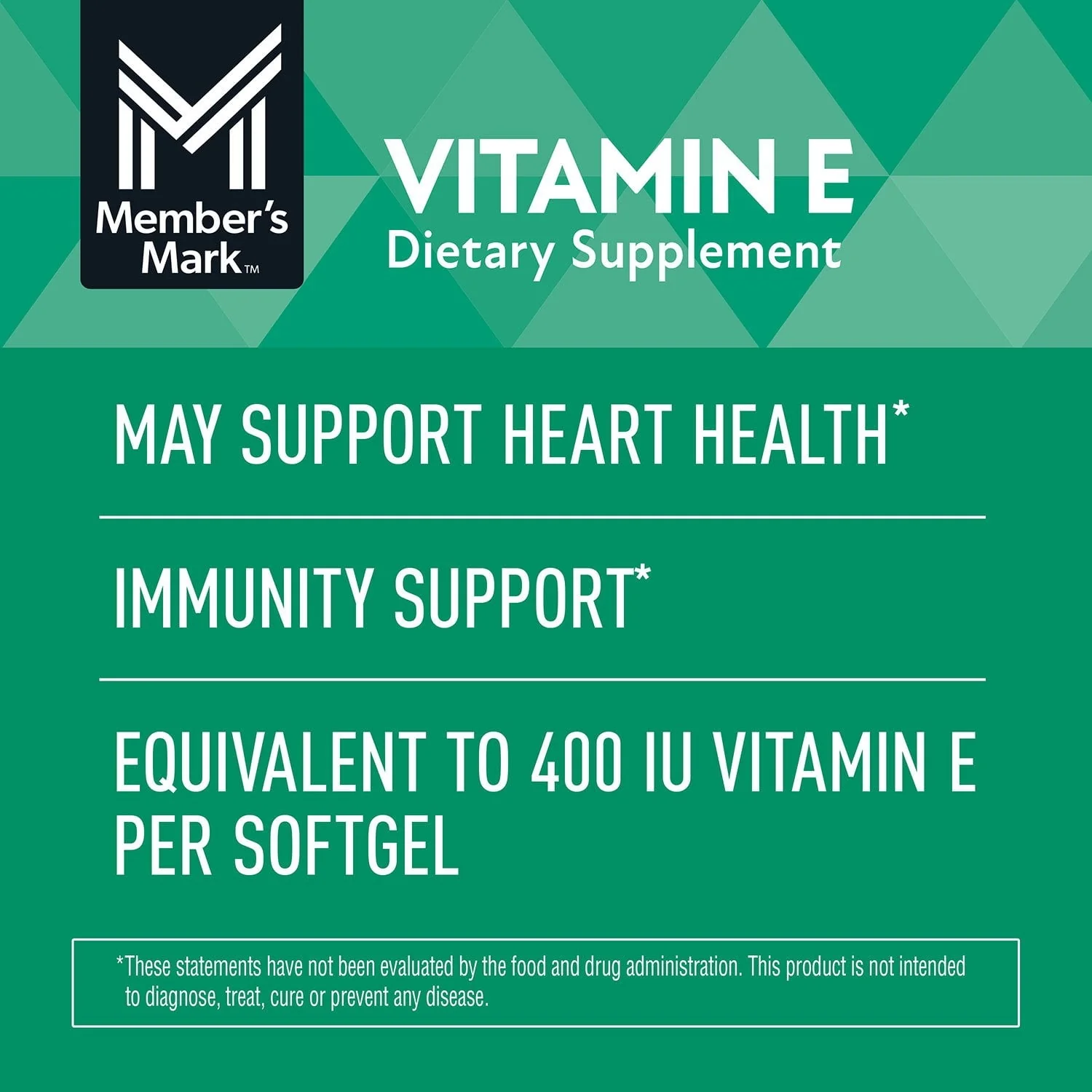 Member's Mark Vitamin E Softgels, 180 mg, 500 ct. - Image 4
