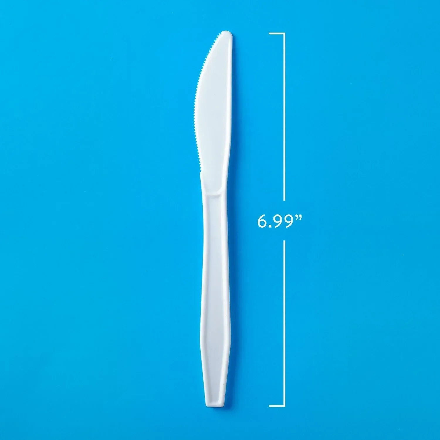 Member's Mark White Plastic Knives, Heavyweight, 600 ct. - Image 2