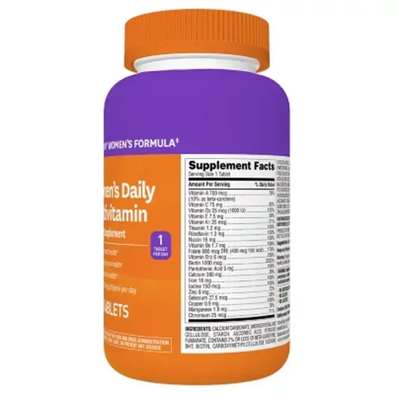 Member'S Mark Women'S Daily Multivitamin Tablets (275 Ct.) - Image 3