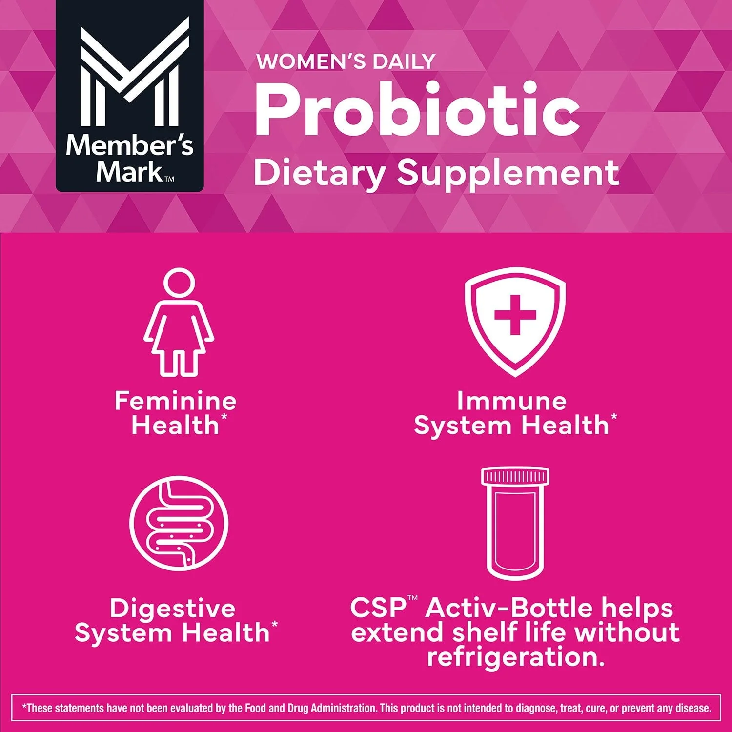 Member's Mark Women's Daily Probiotic Capsules, 90 ct. - Image 5