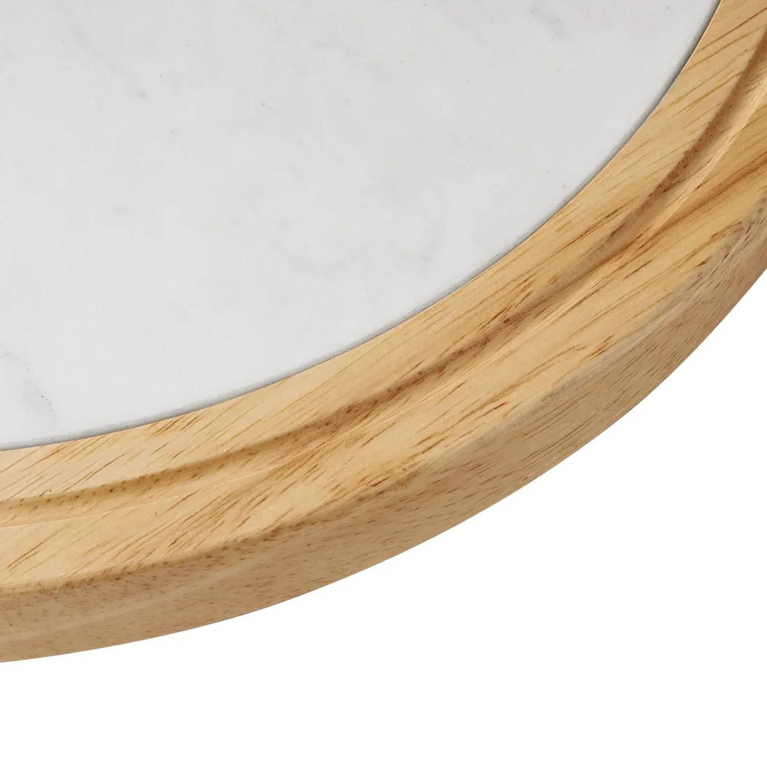 Member's Mark Wood & Marble Lazy Susan - Image 4