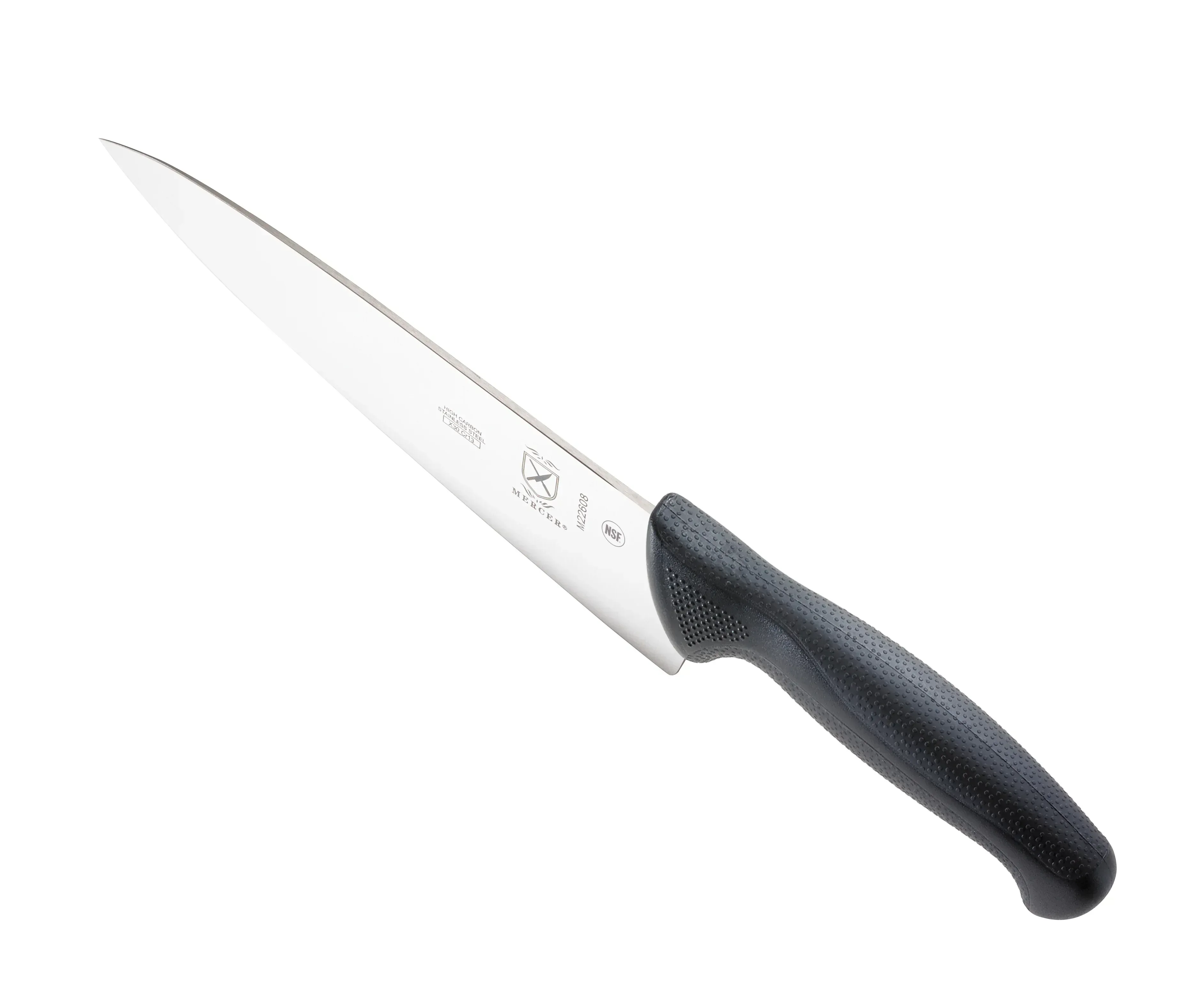 Mercer Culinary Millennia 8" Steel Chef's Knife, Black - Image 3