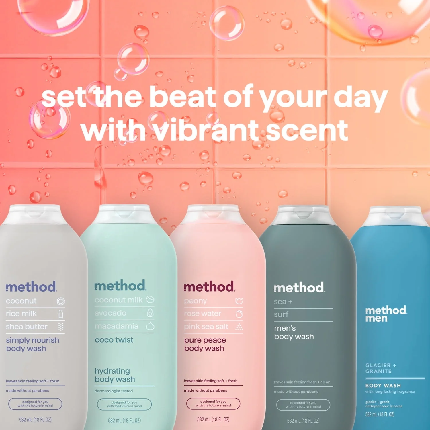 Method Body Wash, Island Mist, 18 fl oz - Image 10