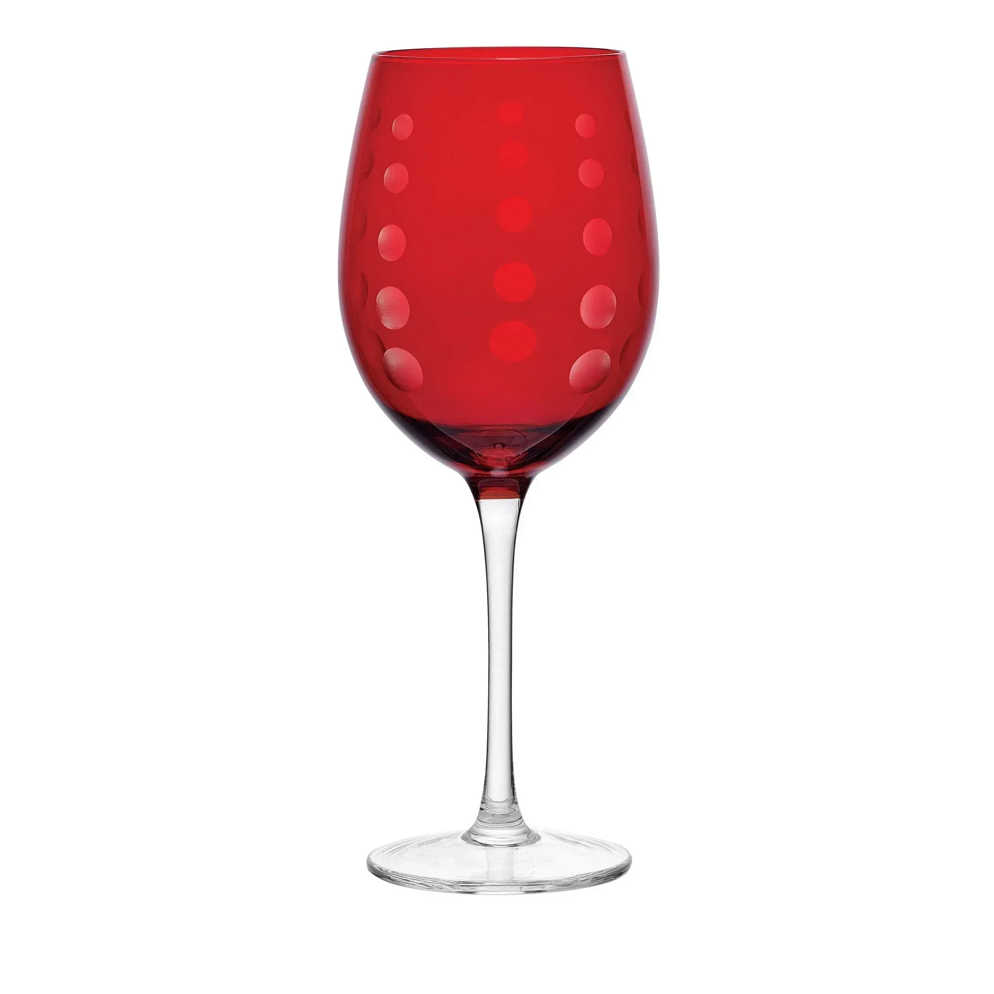 Mikasa Cheers Ruby Wine Glasses, Set of 6 - Image 4