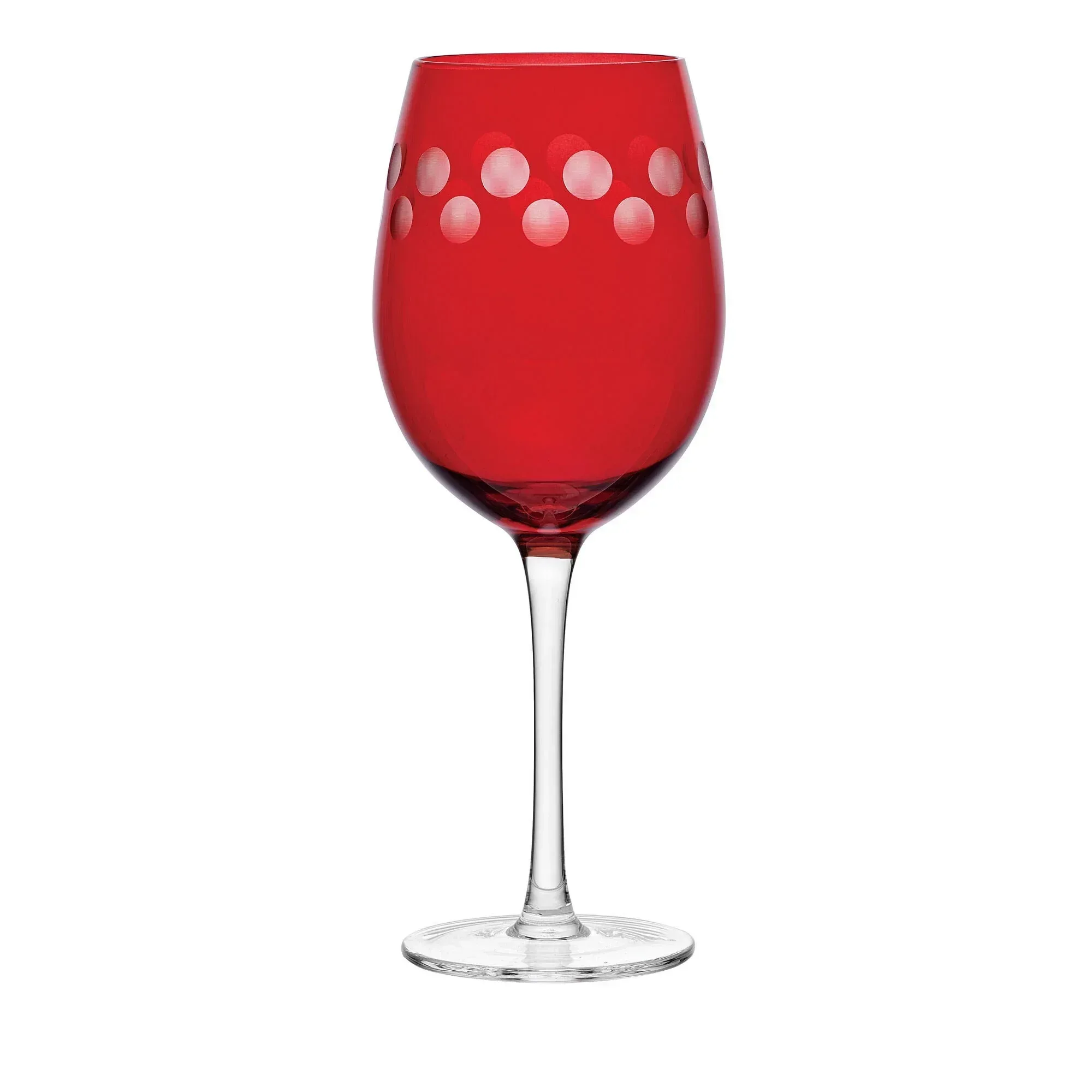 Mikasa Cheers Ruby Wine Glasses, Set of 6 - Image 6