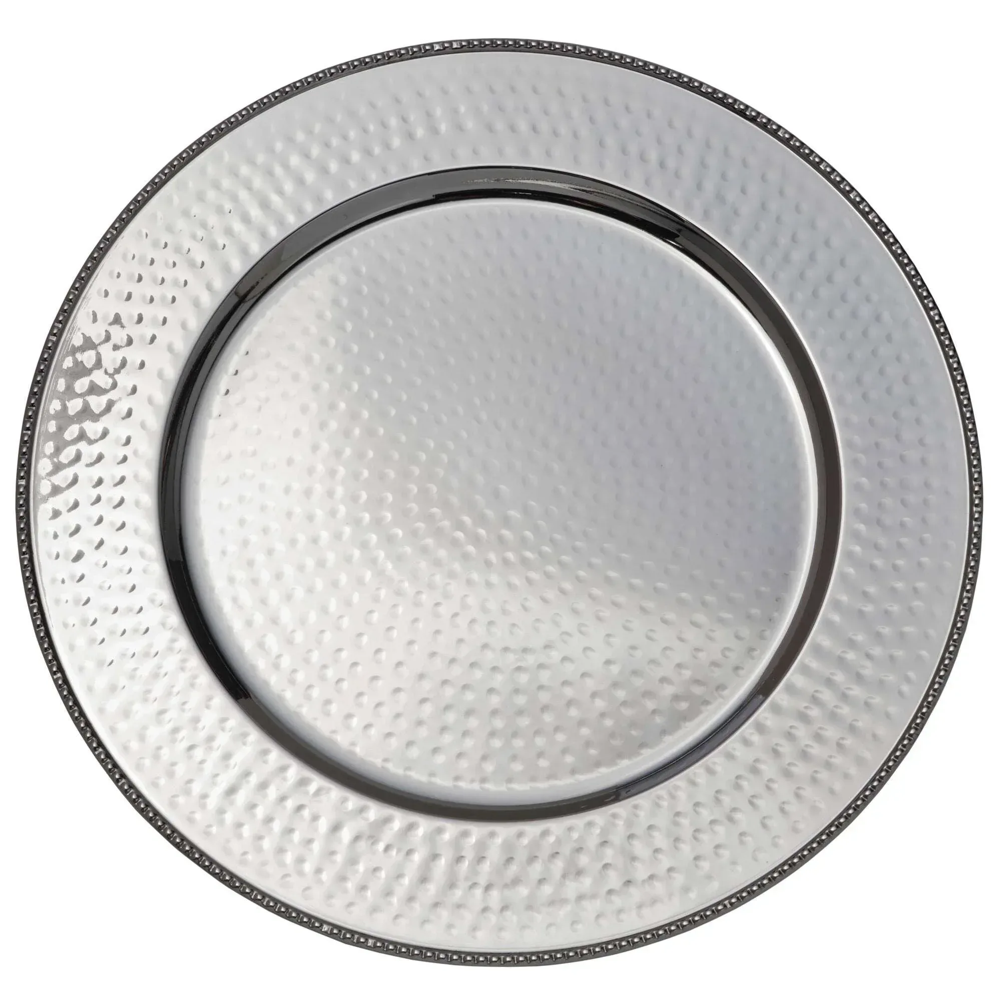 Mikasa Holiday Stainless Steel Charger Plates, Set of 4 - Image 7