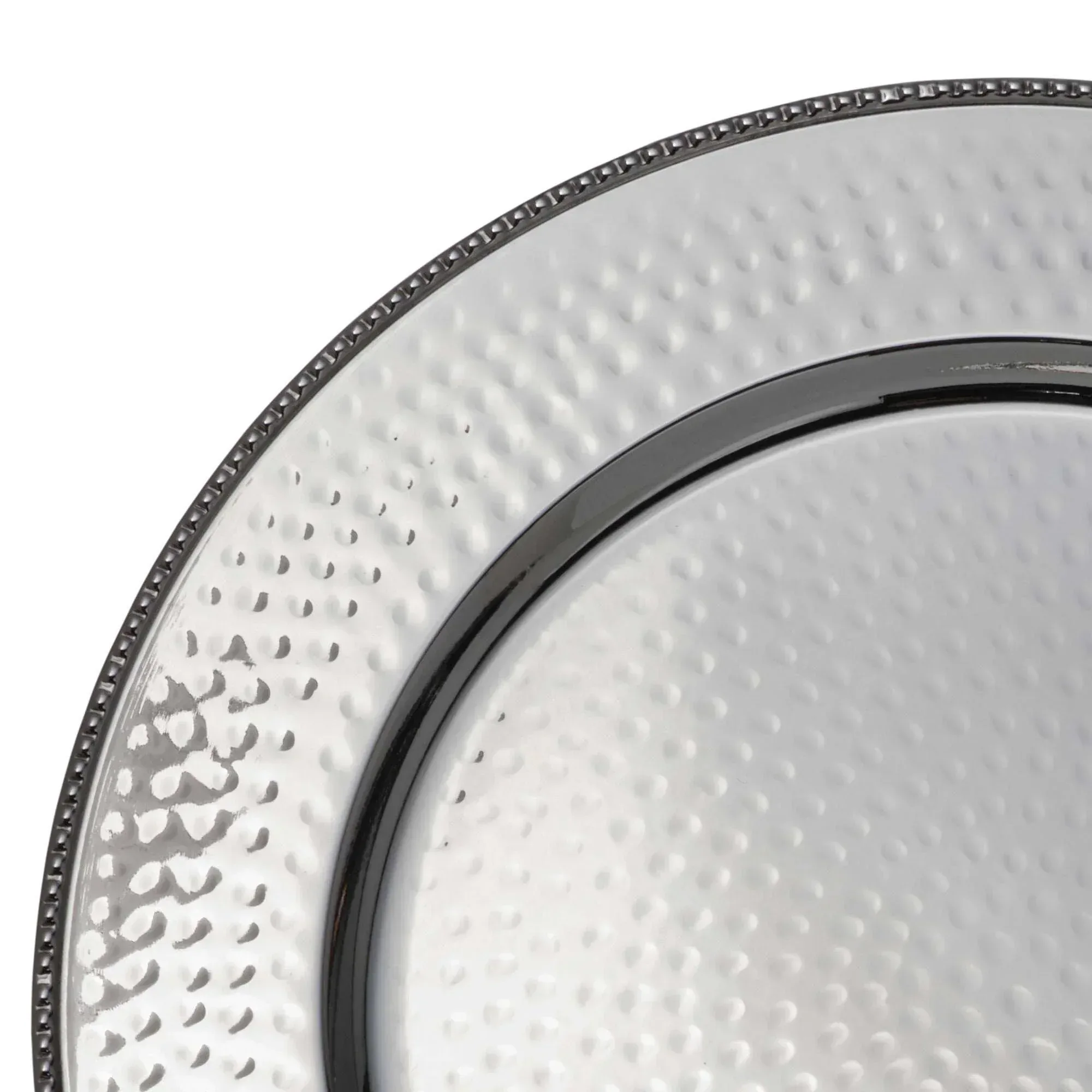 Mikasa Holiday Stainless Steel Charger Plates, Set of 4 - Image 8