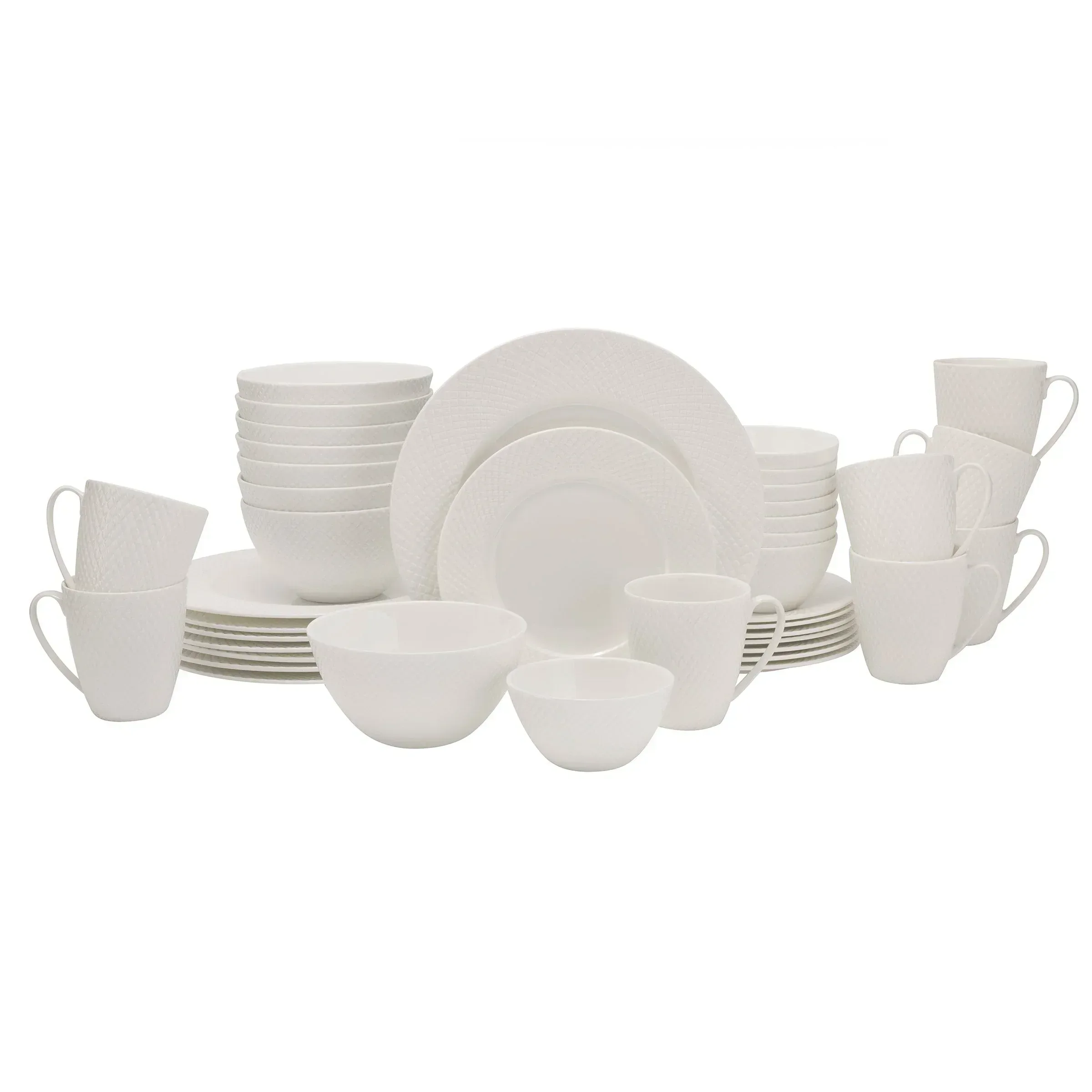 Mikasa Huntington 40-piece Bone China Dinnerware Set - Image 3