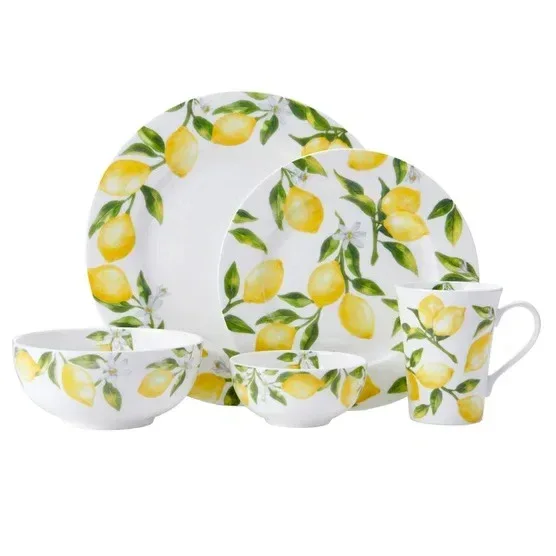 Mikasa Lemons 40-piece Dinnerware Set - Image 2