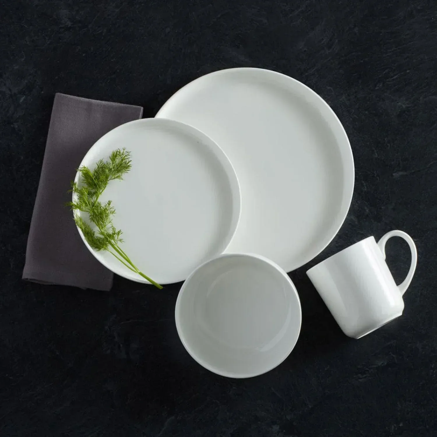 Mikasa Samantha 16-Piece Bone China Dinnerware - Image 2