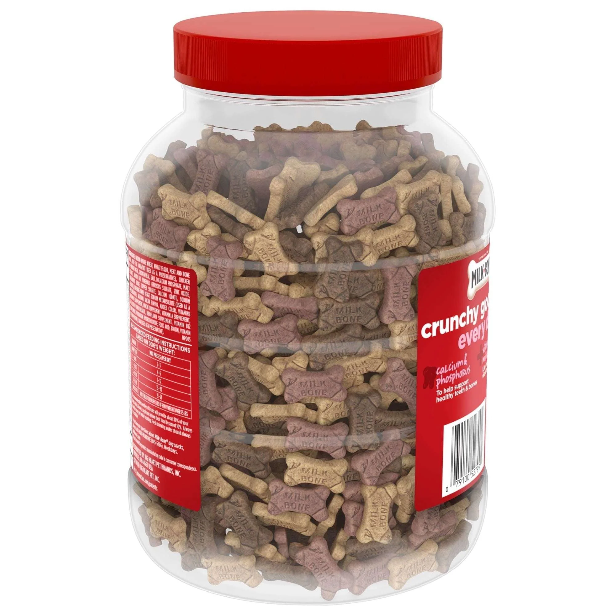 Milk Bone Flavor Snacks Mini’s Dog Biscuits, Flavored Crunchy Dog Treats, 36 oz Canister - Image 7