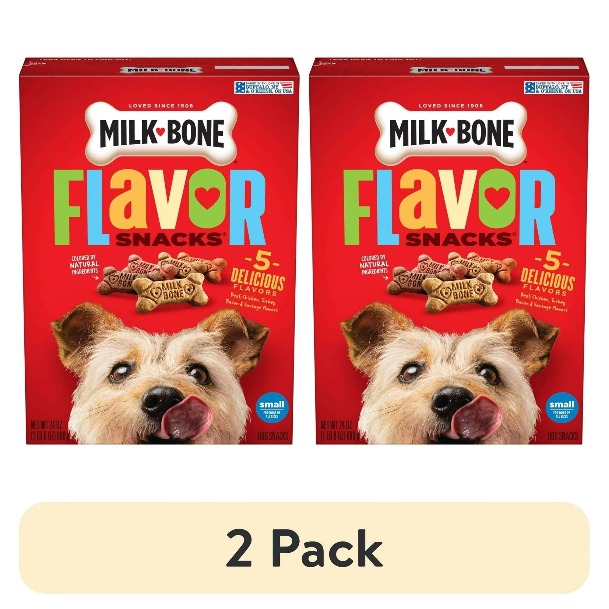 Milk Bone Flavor Snacks Small Dog Biscuits, Flavored Crunchy Dog Treats - Image 12
