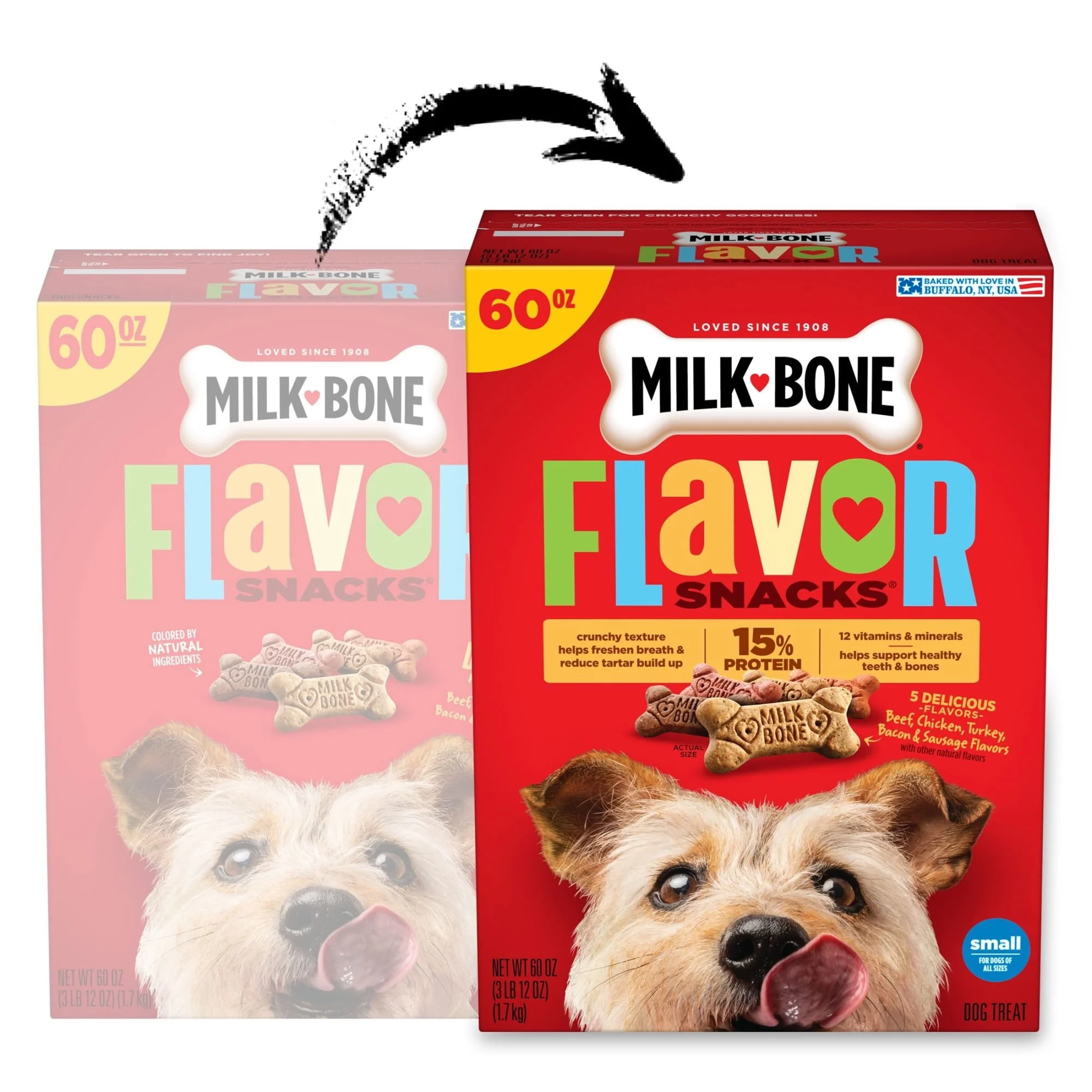 Milk Bone Flavor Snacks Small Dog Biscuits, Flavored Crunchy Dog Treats - Image 23