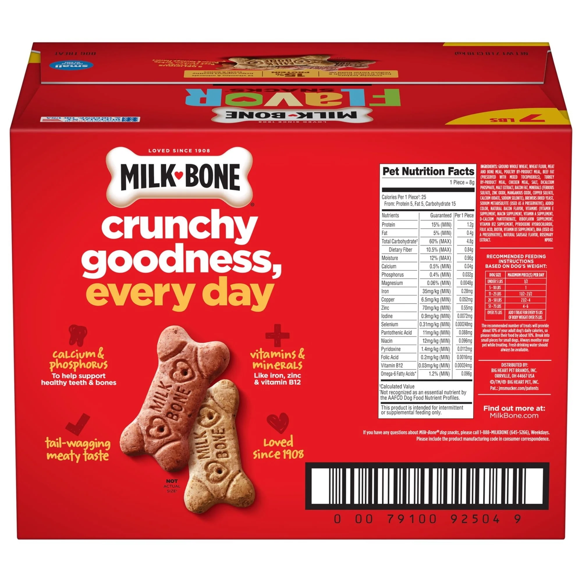 Milk Bone Flavor Snacks Small Dog Biscuits, Flavored Crunchy Dog Treats - Image 25
