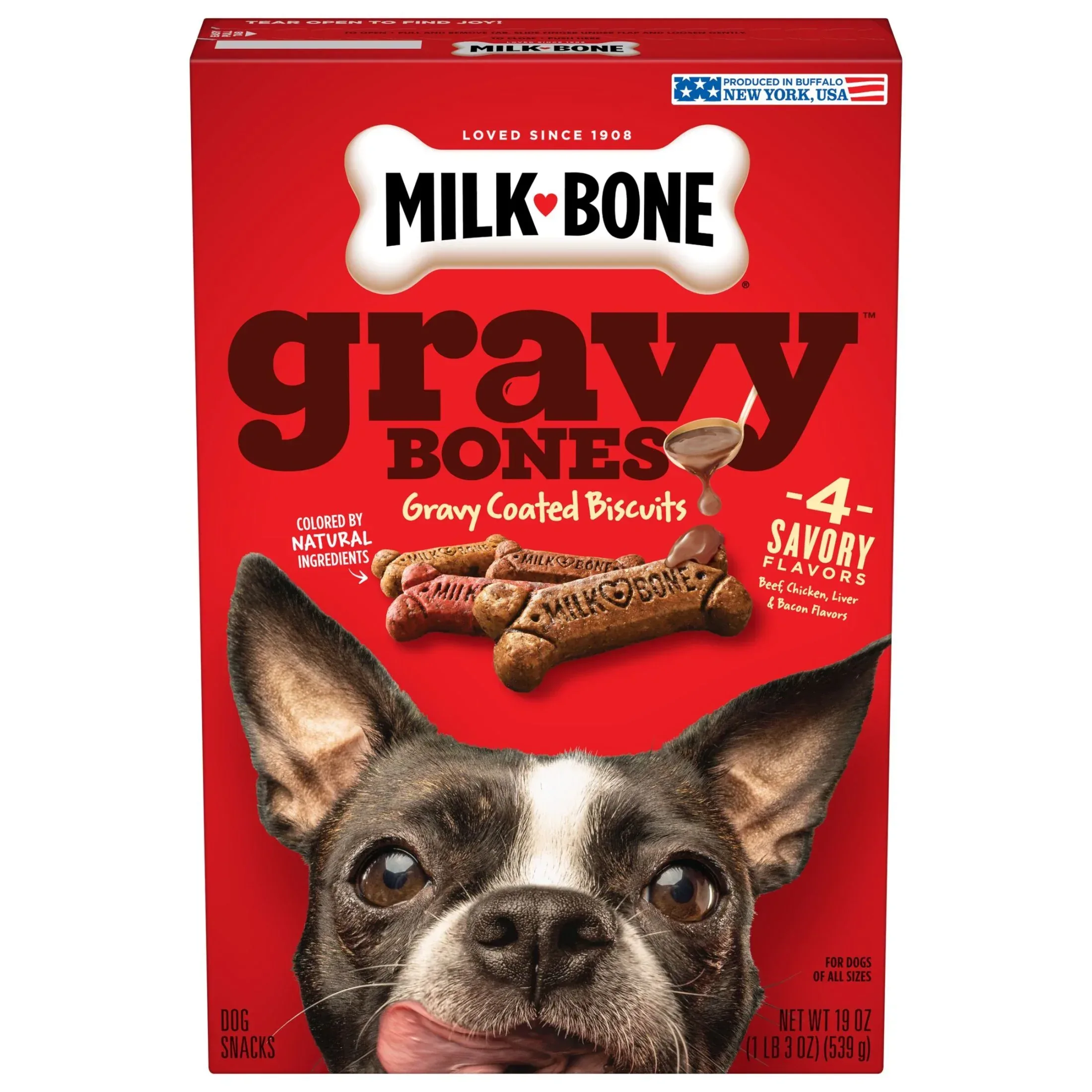 Milk Bone GravyBones Dog Biscuits, Small Dog Treats, 7 lb. - Image 8