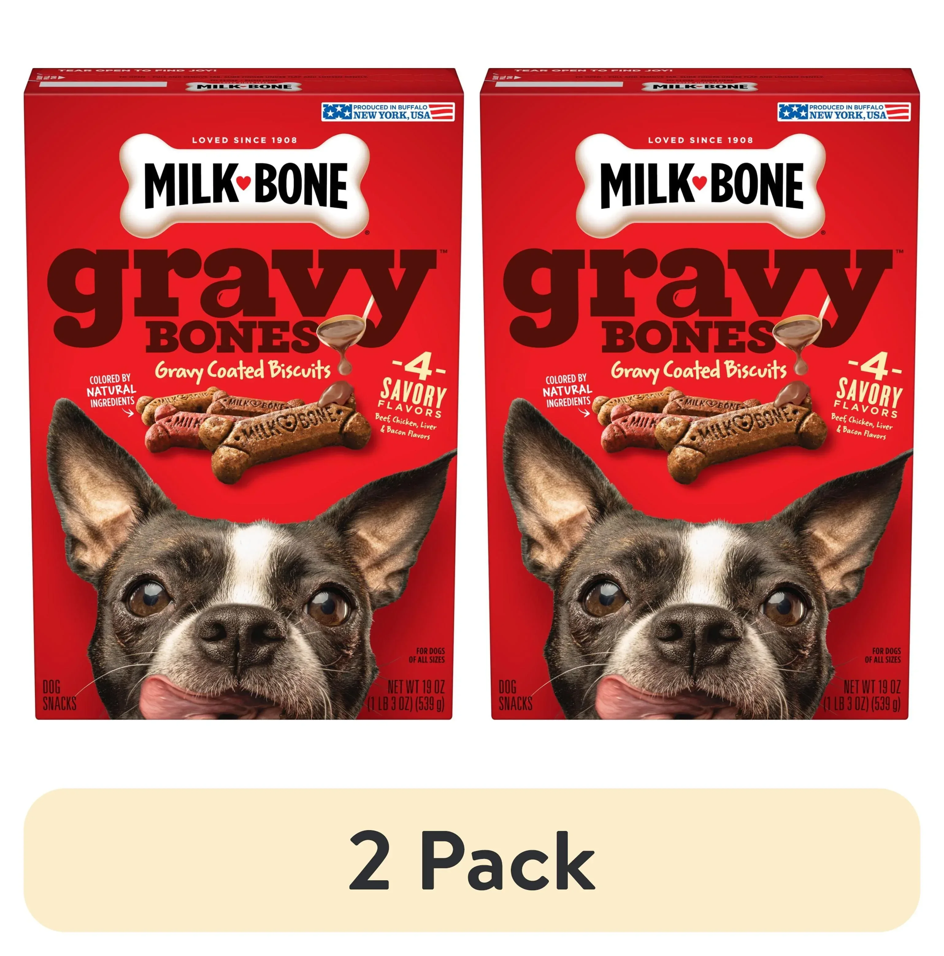 Milk Bone GravyBones Dog Biscuits, Small Dog Treats, 7 lb. - Image 9