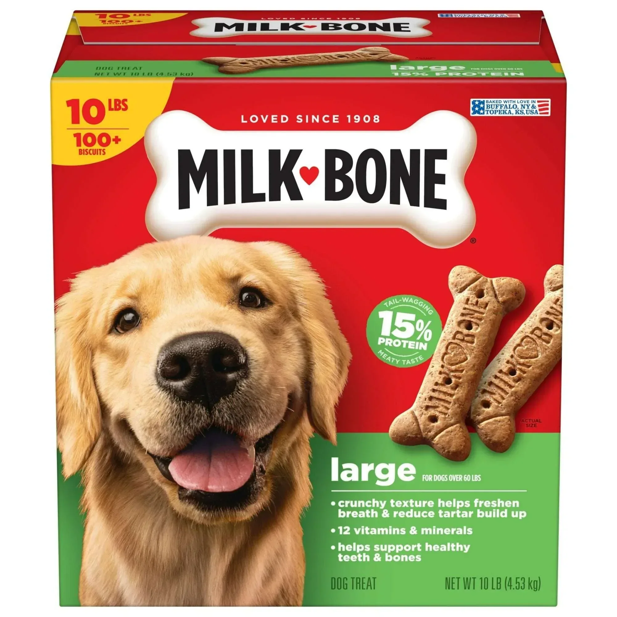 Milk Bone Original Biscuits, Large Dog Treats - Image 20