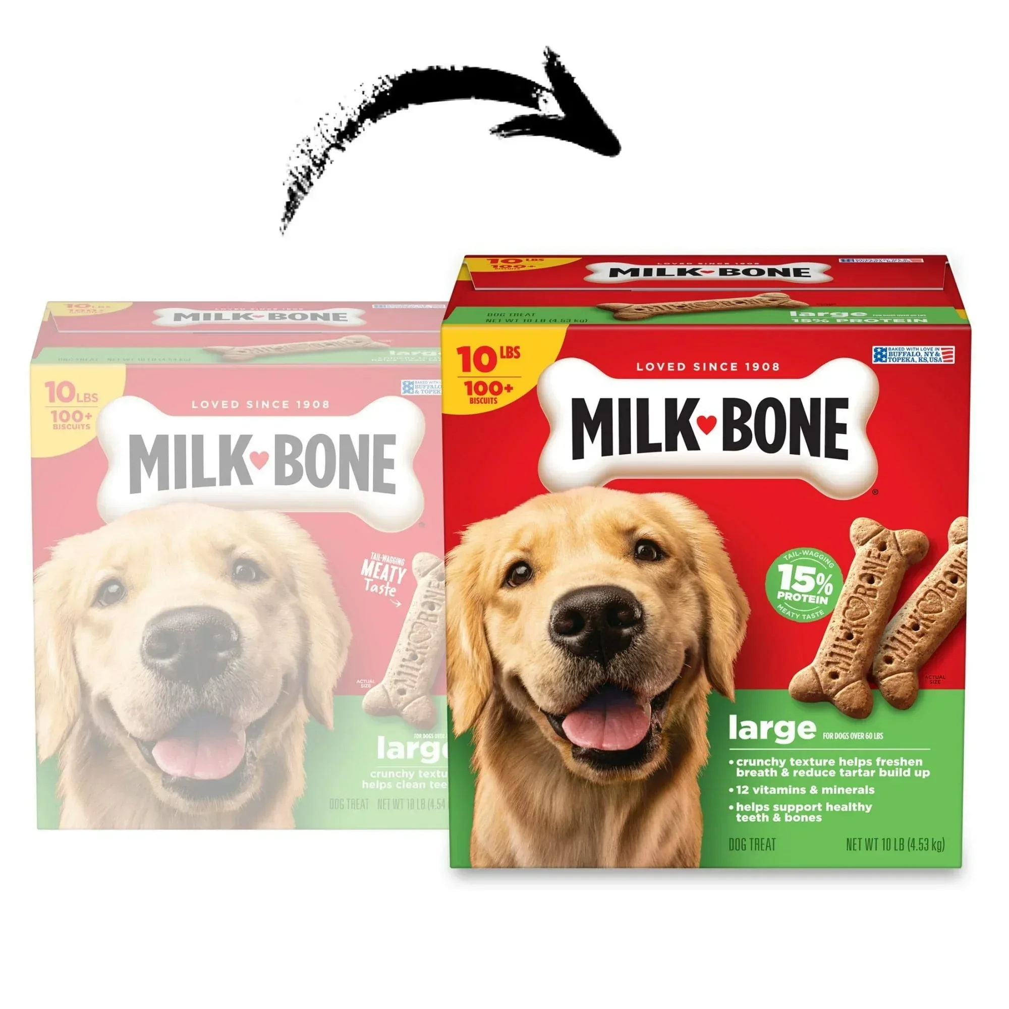Milk Bone Original Biscuits, Large Dog Treats - Image 21