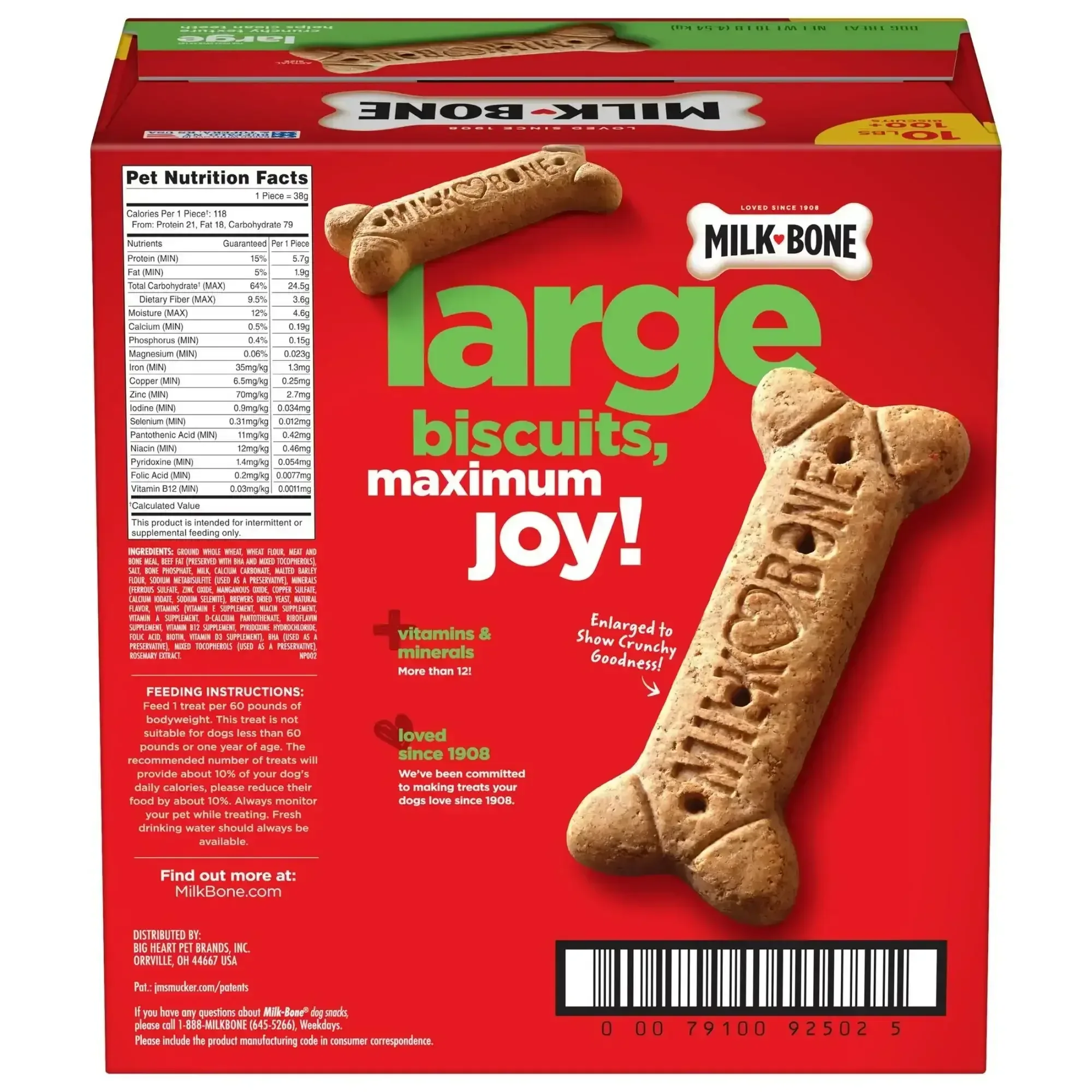 Milk Bone Original Biscuits, Large Dog Treats - Image 7