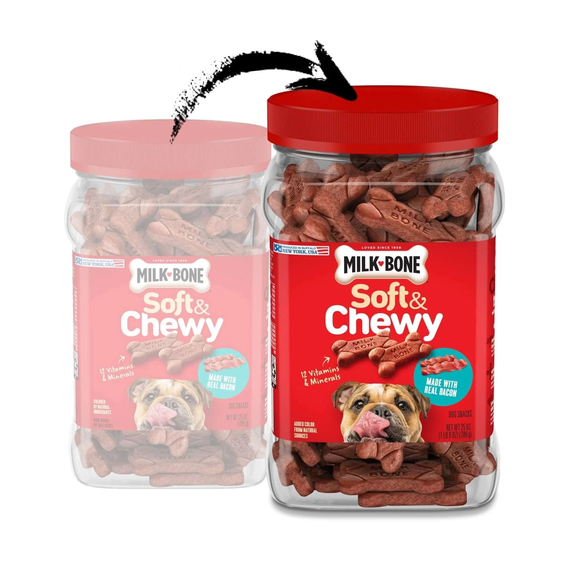 Milk Bone Soft & Chewy Dog Treats Made With Real Bacon, 5.6 oz Bag - Image 10