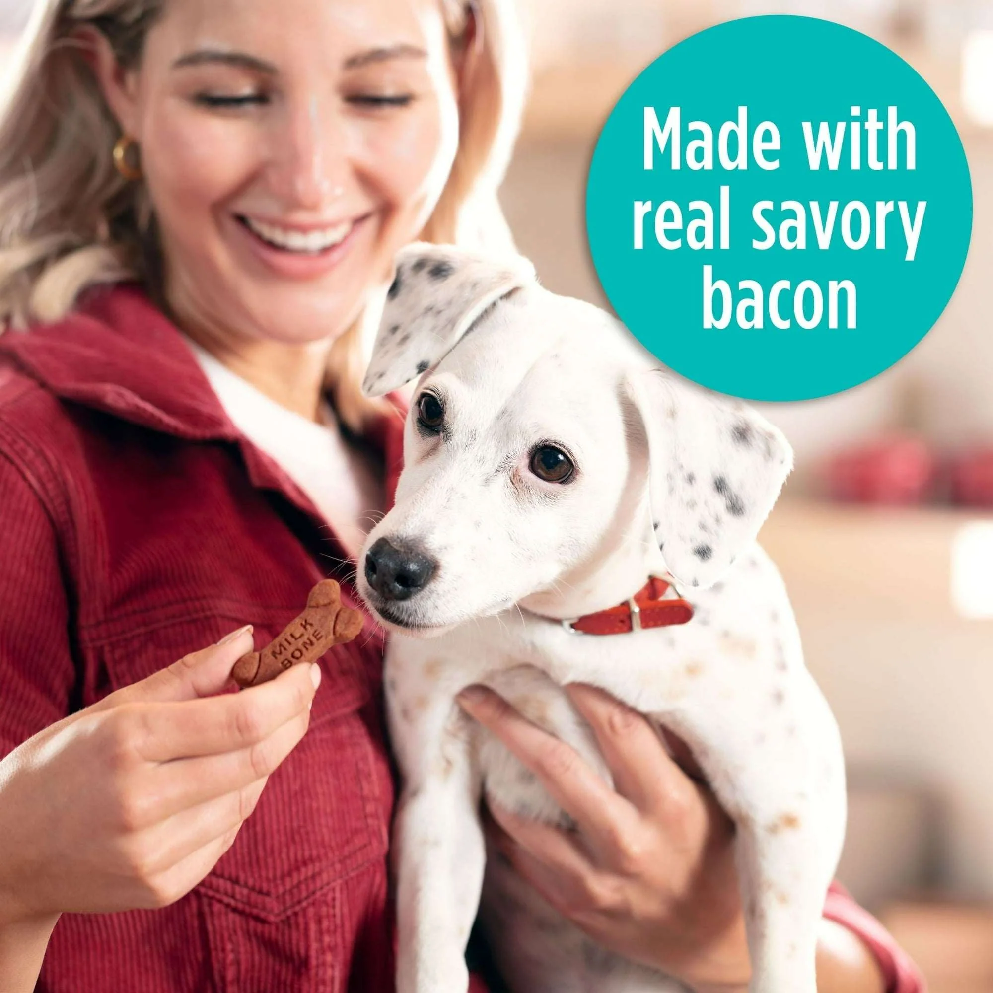 Milk Bone Soft & Chewy Dog Treats Made With Real Bacon, 5.6 oz Bag - Image 4