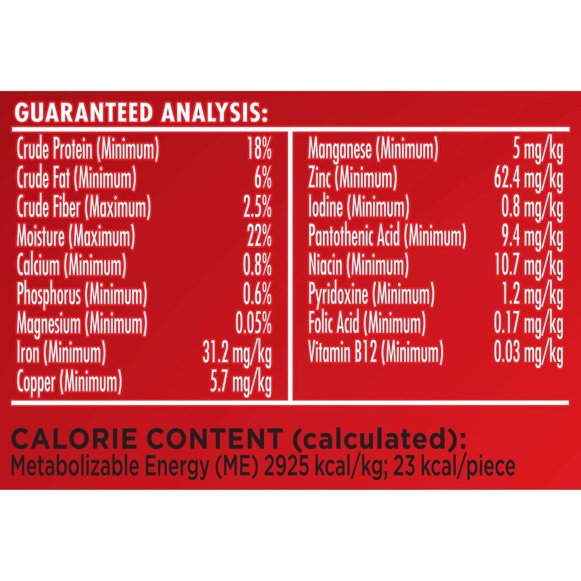 Milk Bone Soft & Chewy Dog Treats, Made with Real Beef & Filet Mignon, 25 oz Canister - Image 11
