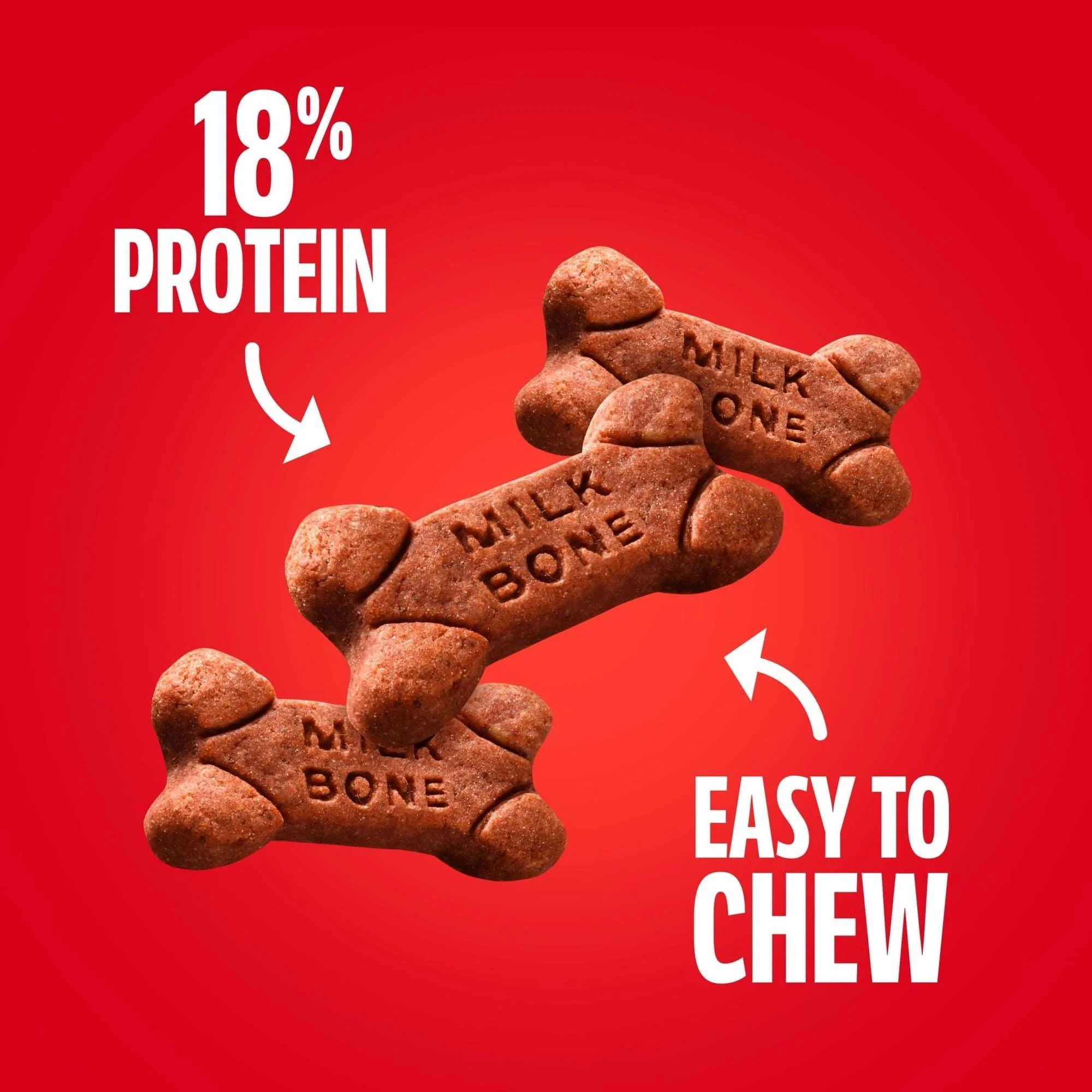 Milk Bone Soft & Chewy Dog Treats, Made with Real Beef & Filet Mignon, 25 oz Canister - Image 5