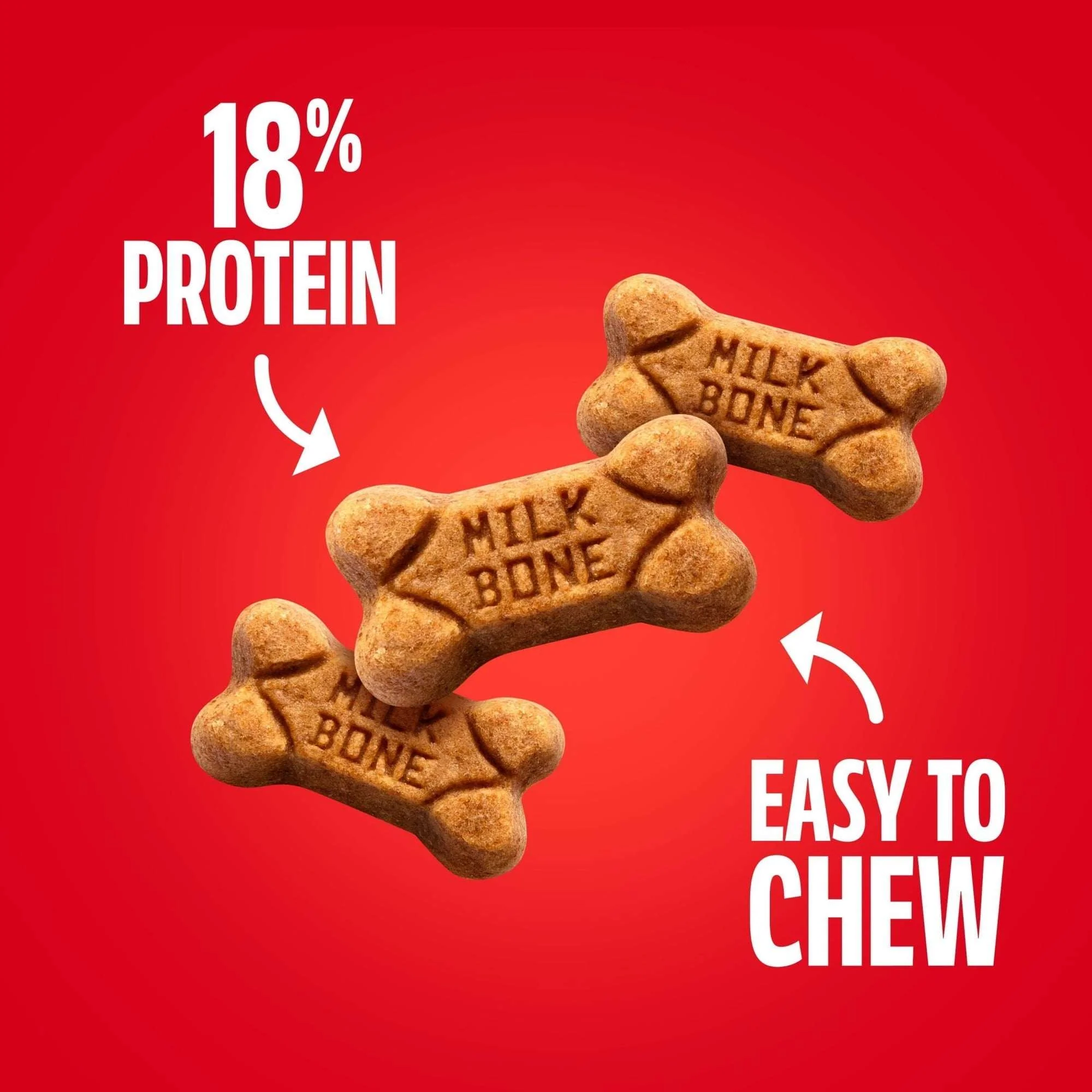 Milk Bone Soft & Chewy Mini’s Dog Treats, Made with Real Chicken, 18 oz Canister - Image 4
