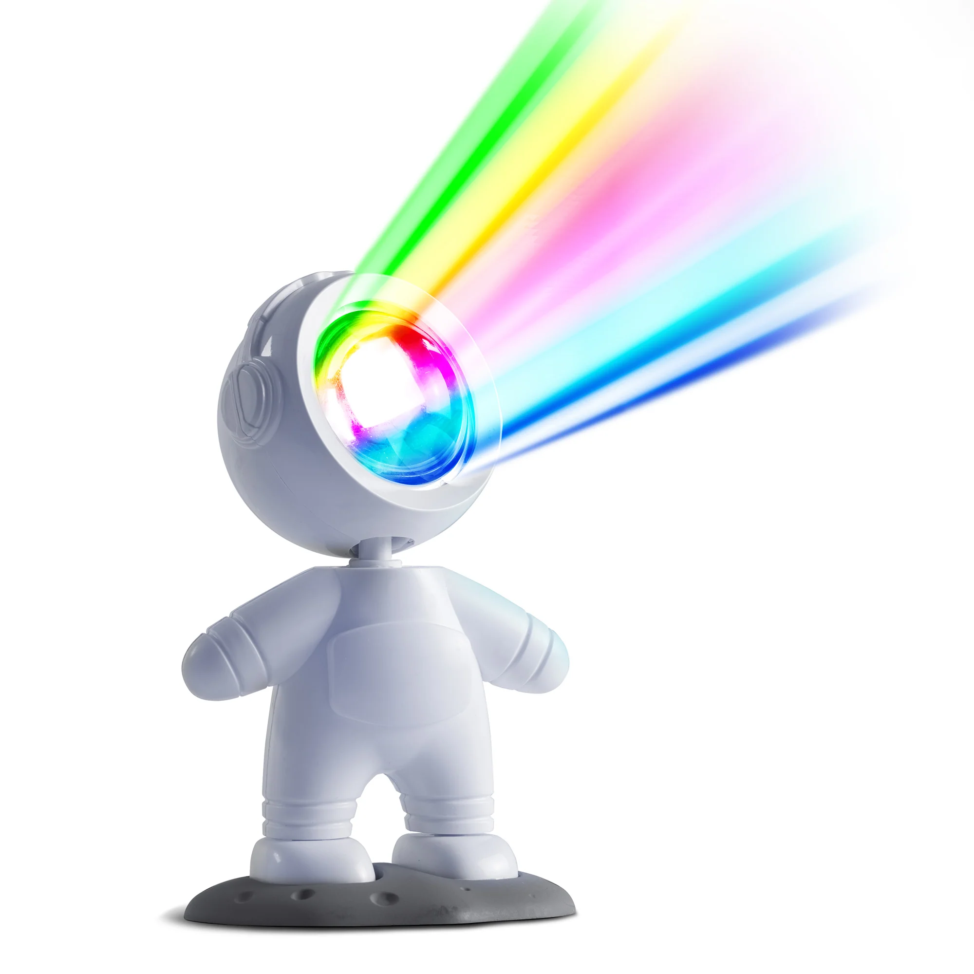 Mini Astronaut Projector Night Light Merkury Innovations- Purple Sunset, Rotating Head, USB Powered - Image 2