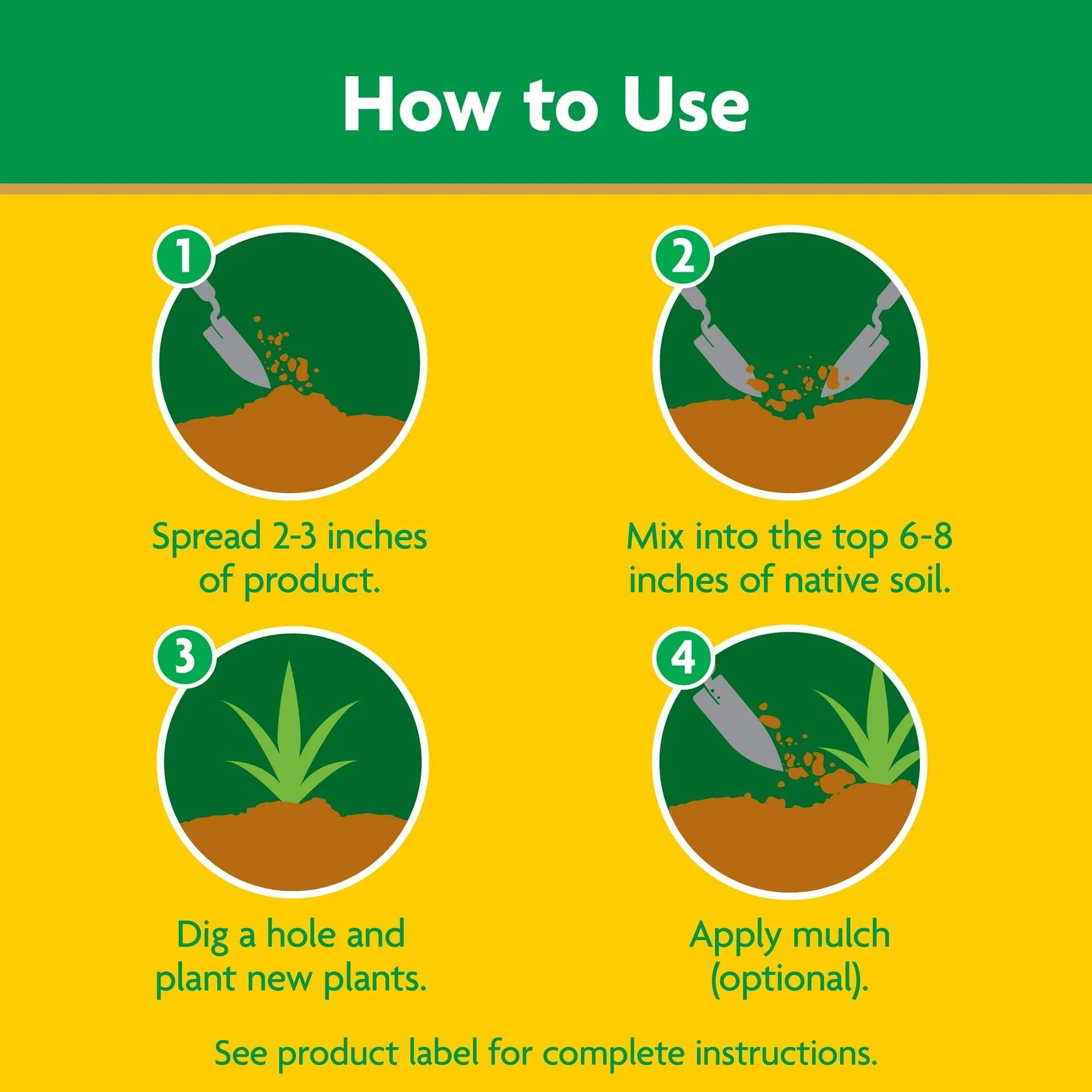 Miracle-Gro Garden Soil All Purpose, For In-Ground Use, 1.5 cu. ft. - Image 8