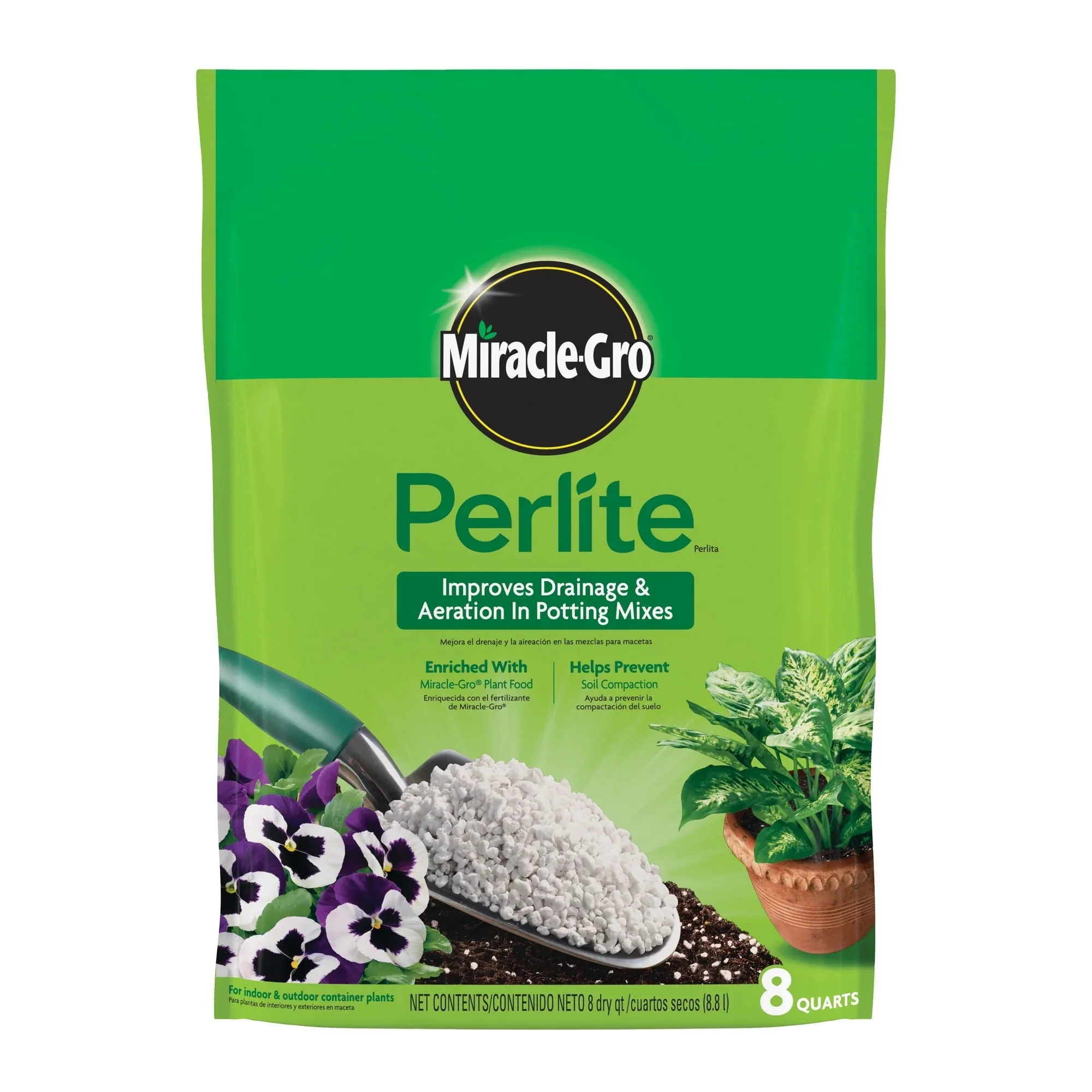 Miracle-Gro Perlite, 8 qt., Improves Drainage and Aeration in Potting Mixes - Image 29