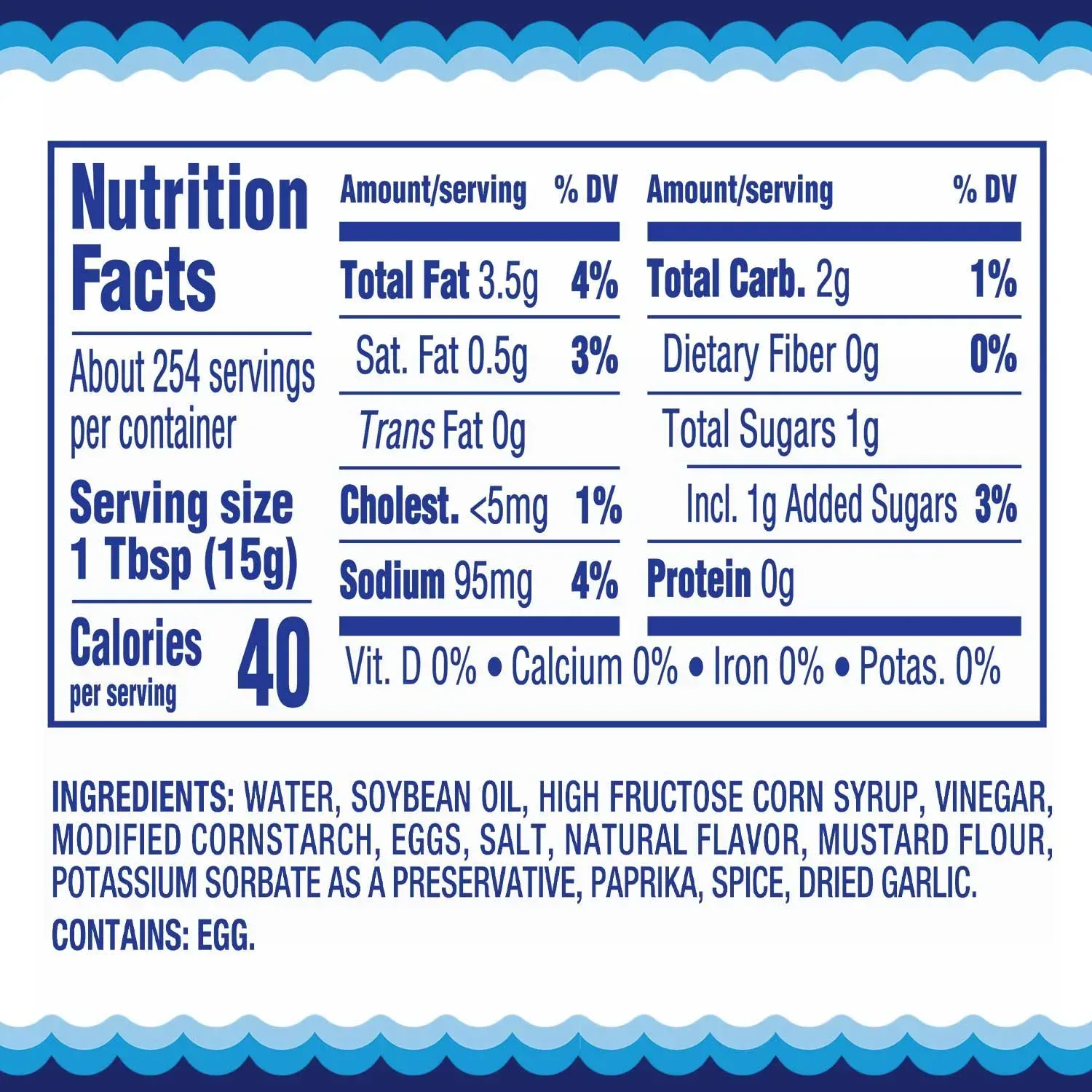 Miracle Whip Original Mayo-like Dressing, 1 gal. - Image 4