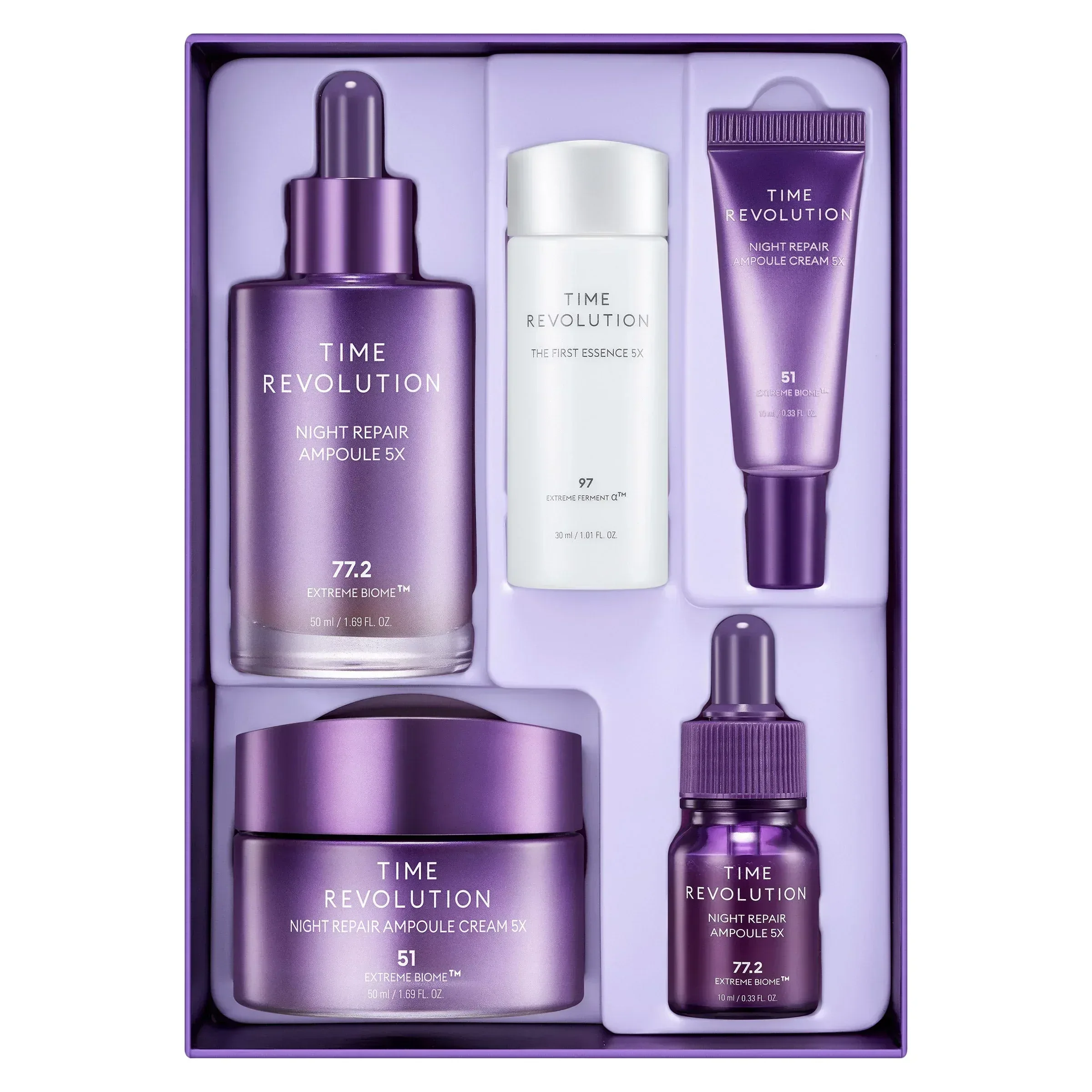 MISSHA Time Revolution Night Repair, 5-piece Set - Image 2