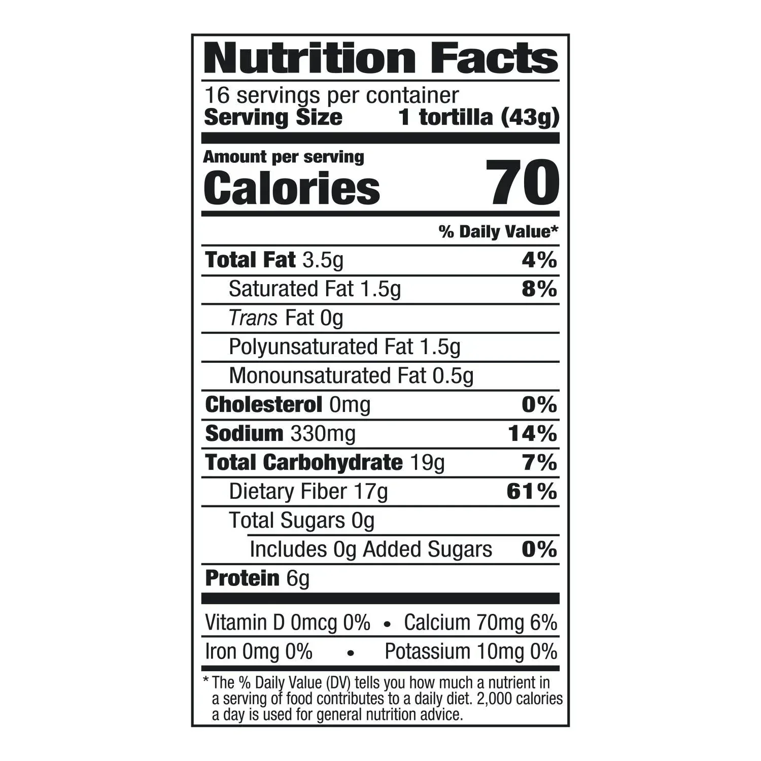 Mission Carb Balancen 8" Soft Taco Flour Tortillas, 16 ct. - Image 2