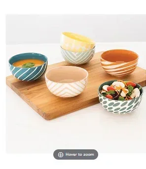 Mix and Match Multi Purpose Dining Bowl Set, 6-Pc. - Image 3