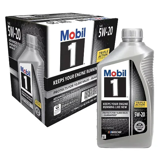 Mobil 1 Advanced Full Synthetic Motor Oil 5W-20, 6 pk./1 qt. - Image 3